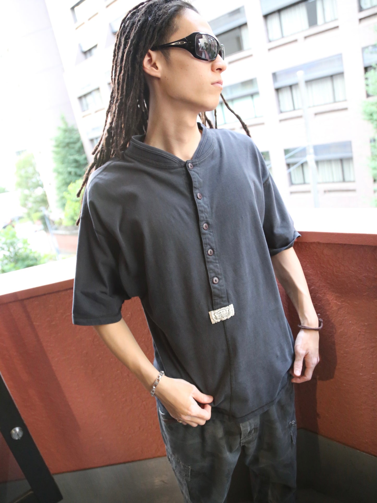 1990S HEET HENLEY NECK S/S TEE