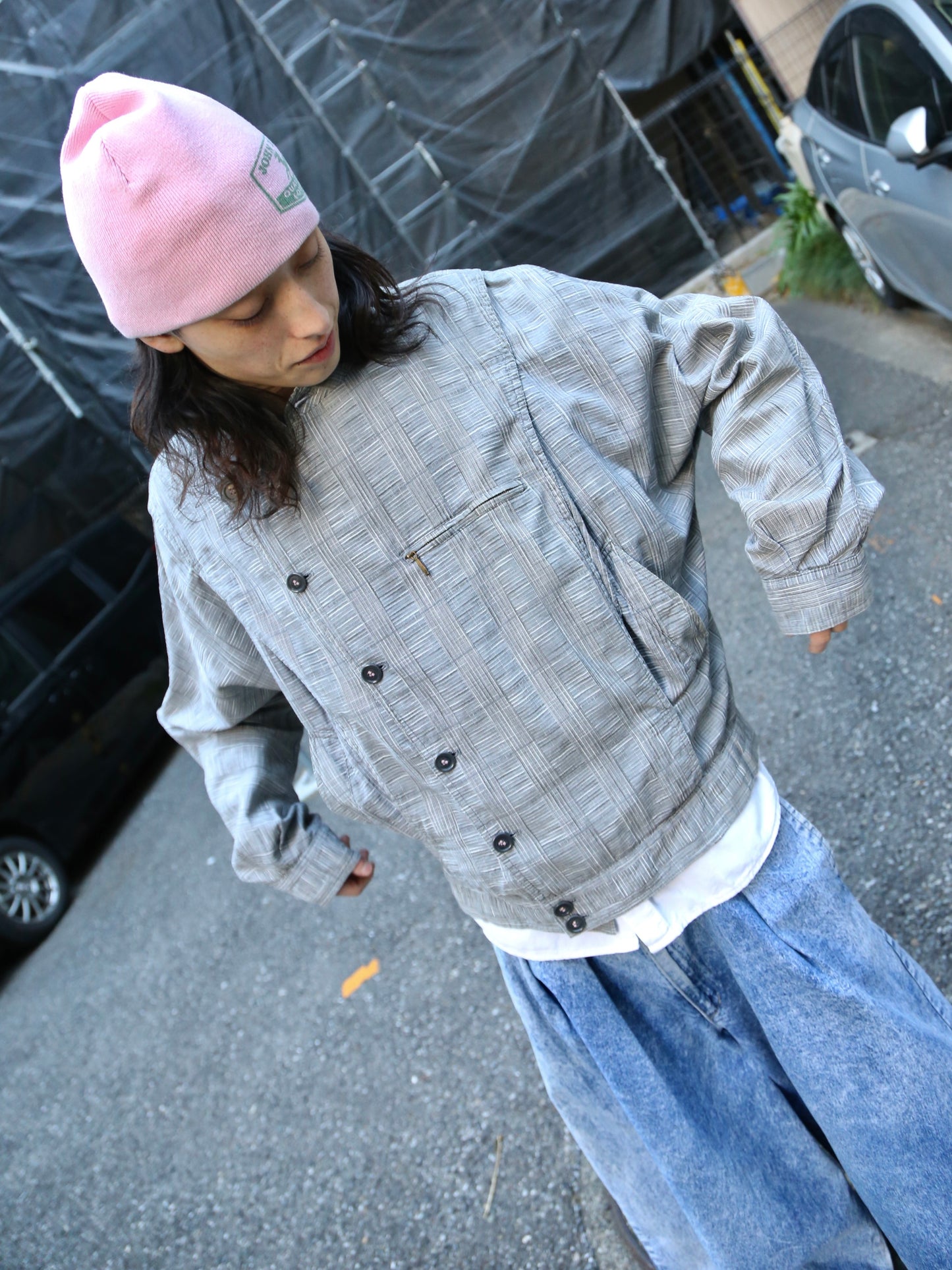 1980S LOUIS FERAUD MONSIEUR DOLMAN SLEEVE JACKET