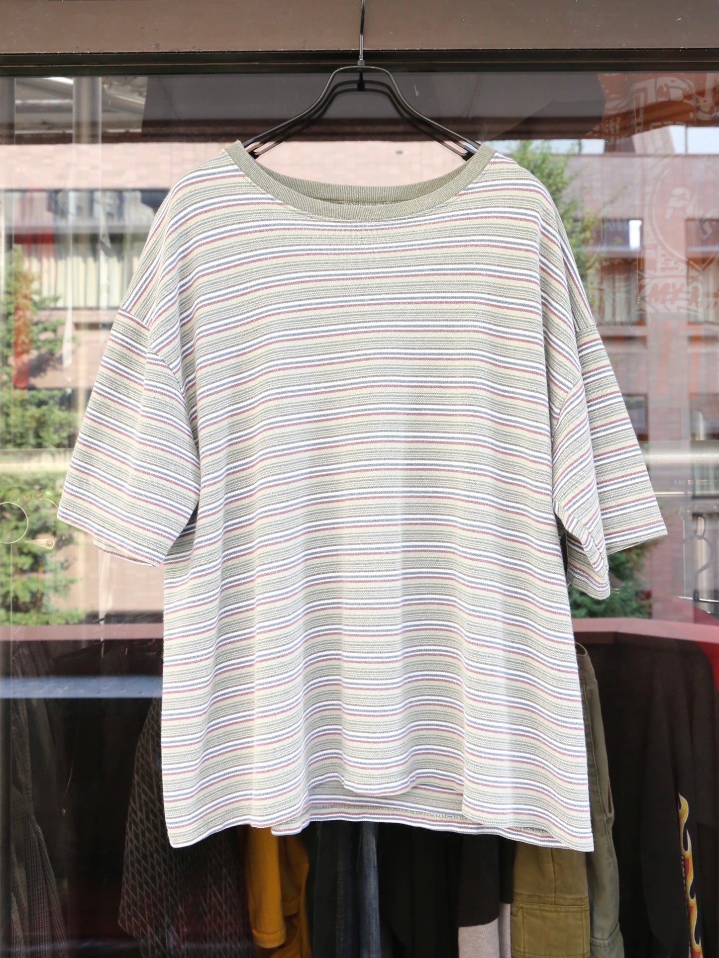 1990S BALE DYED S/S STRIPED TEE