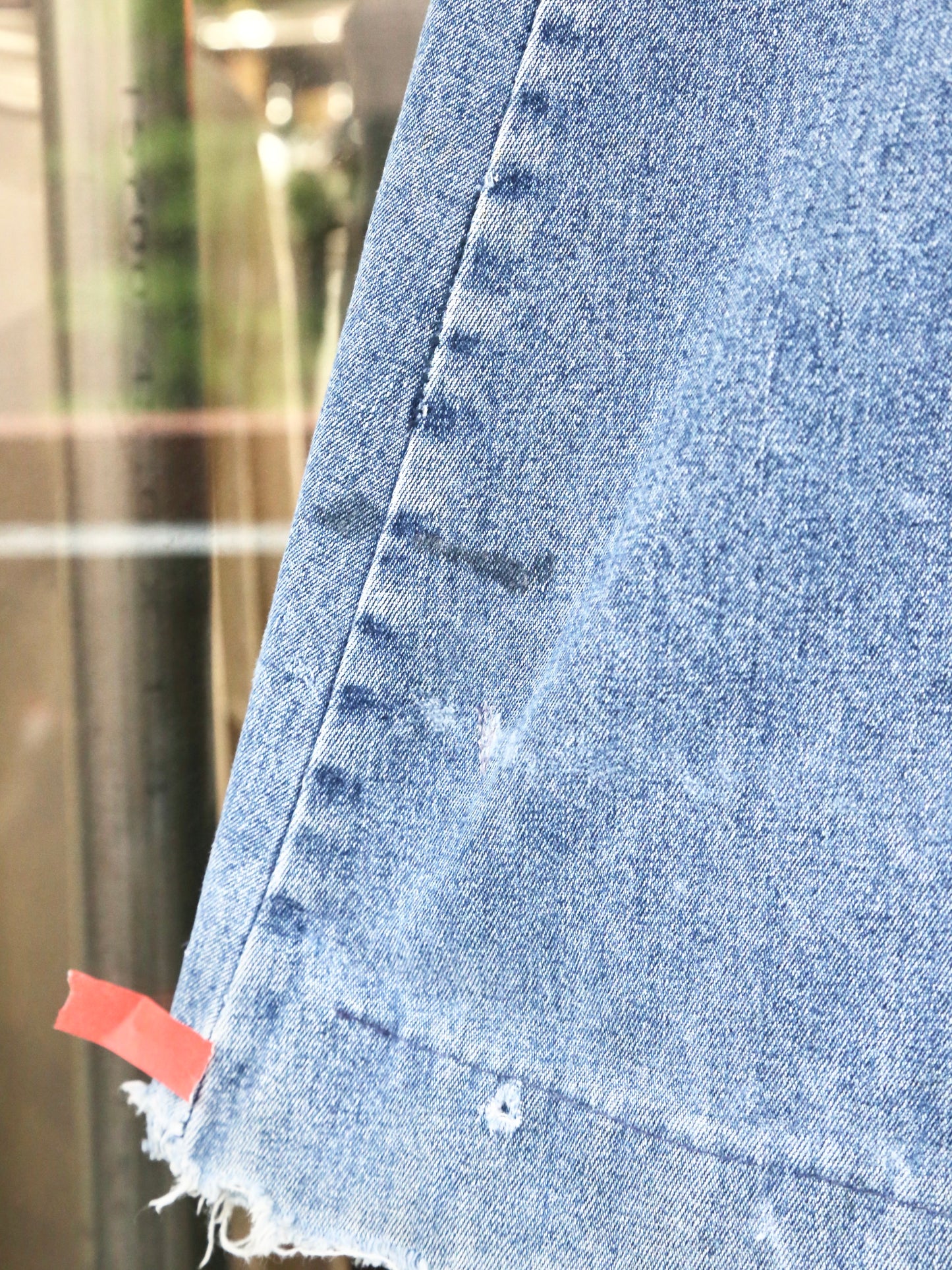 1990S JNCO "CRIME SCENE" BAGGY DENIM PANTS