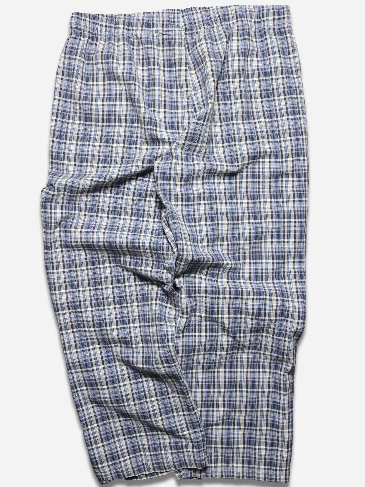 2000S NO BOUNDARIES PLAID PATTERN EASY BAGGY PANTS
