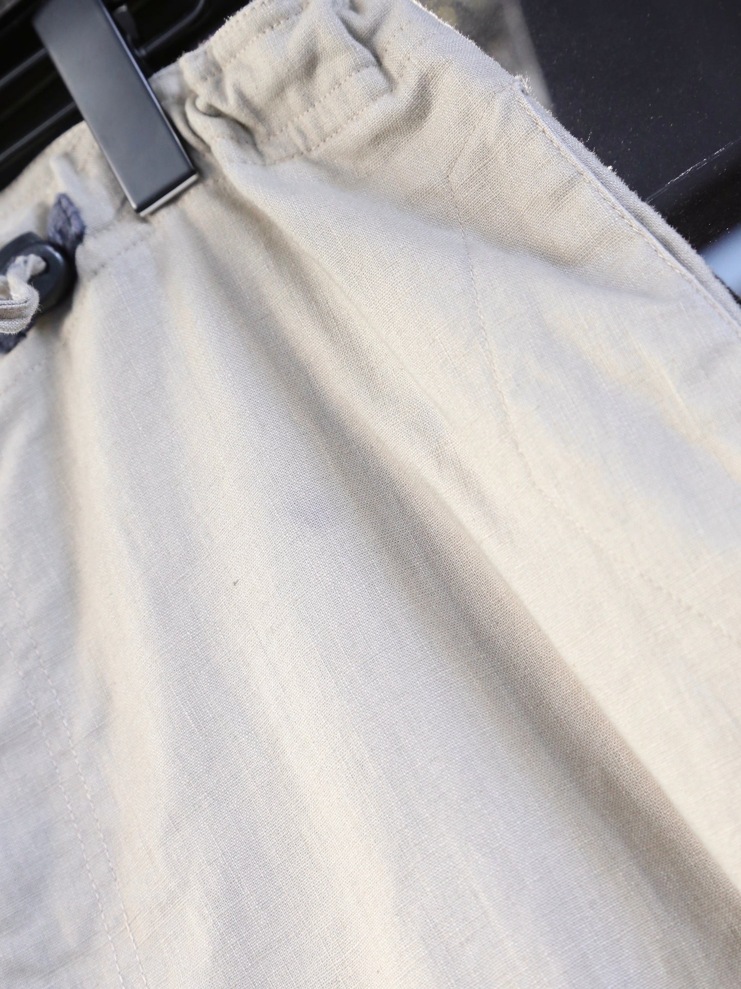 2000S STORMY LIFE LINEN EASY CROPPED PANTS