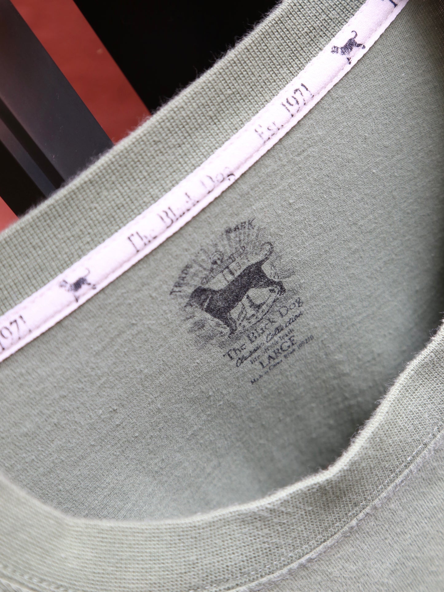 2000S THE BLACK DOG L/S TEE