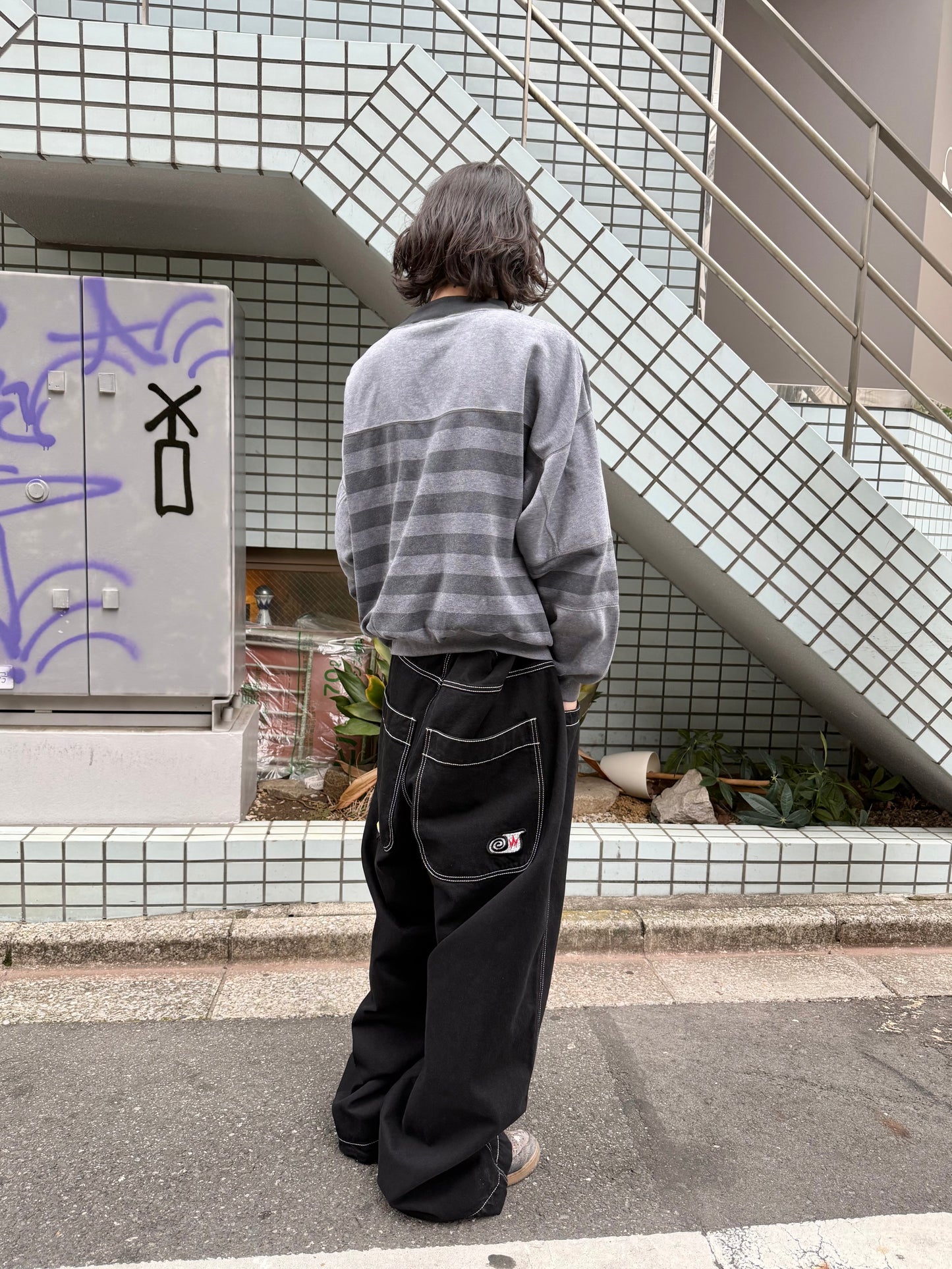 2000S JNCO "TWIN CANNON" BAGGY DENIM PANTS