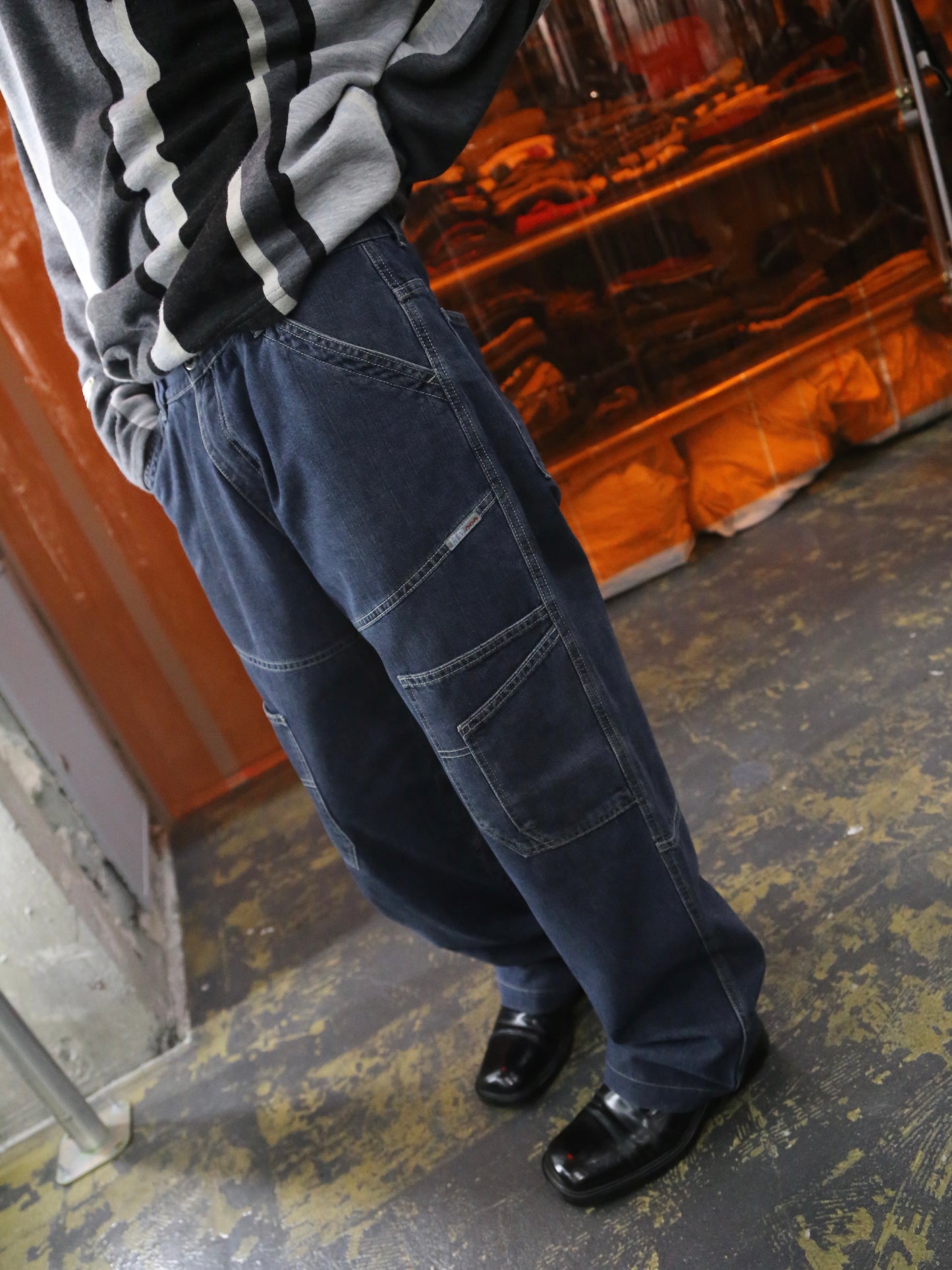 2000S UNKNOWN EURO DENIM PANTS