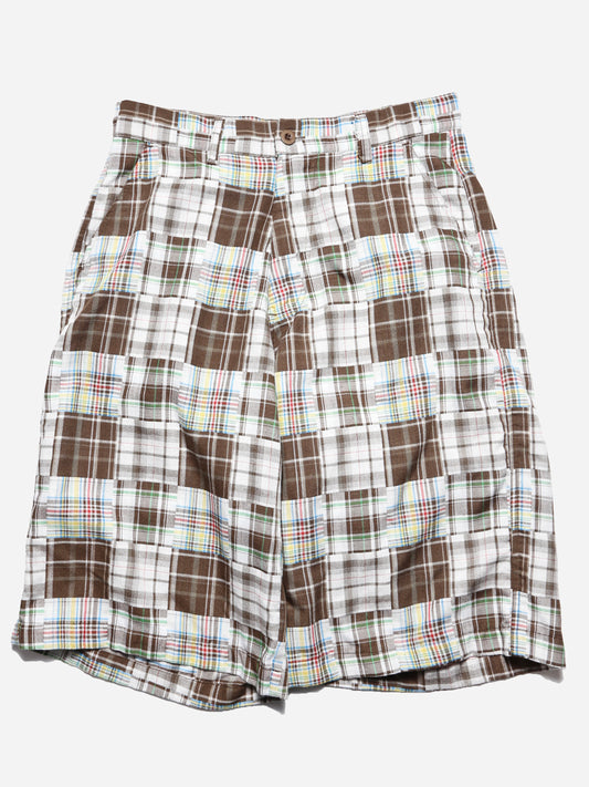 2000S PATCHWORK BAGGY SHORTS