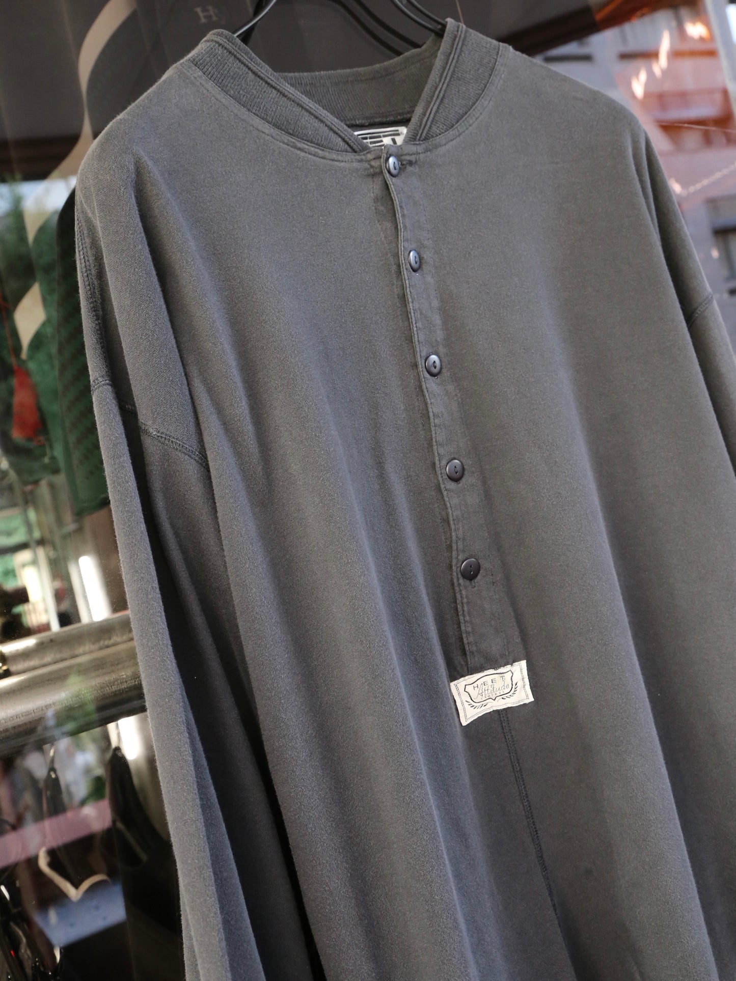 1990S HEET HENLEY NECK L/S TEE