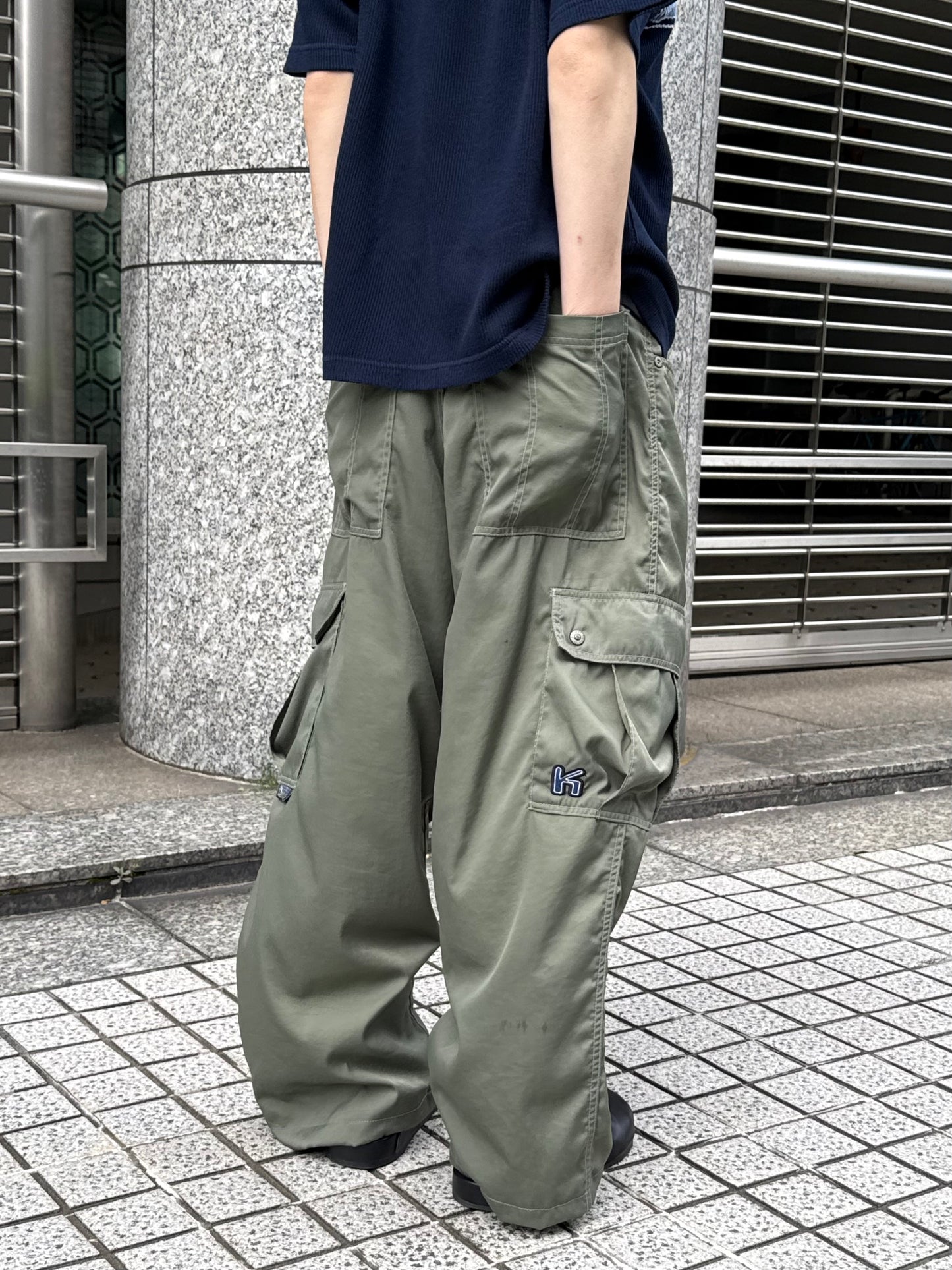 2000S KIKWEAR TECHNICAL CARGO PANTS