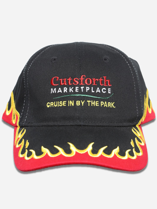 FLAME PATTERN CAP
