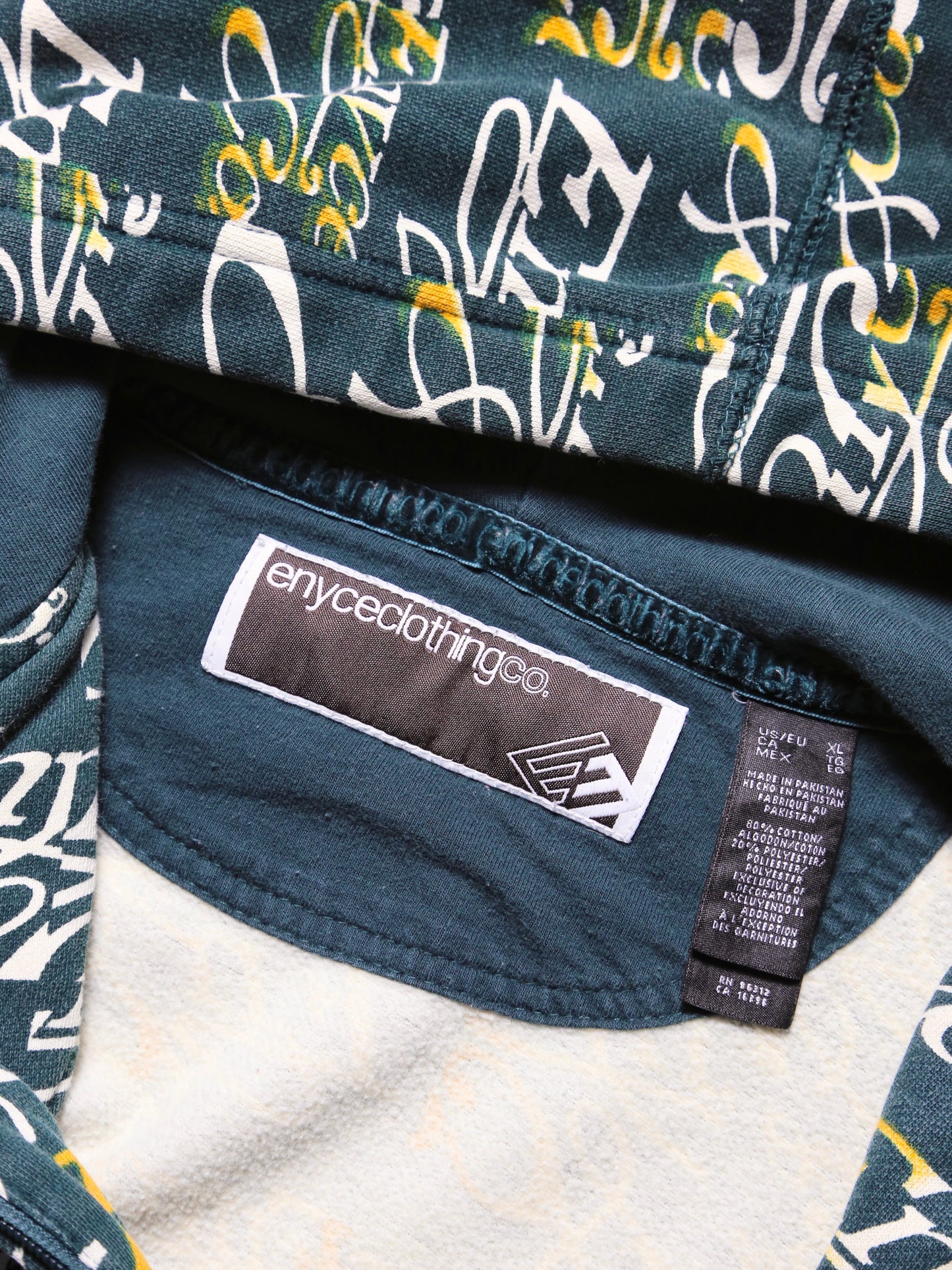 2000S ENYCE ZIP-UP HOODIE