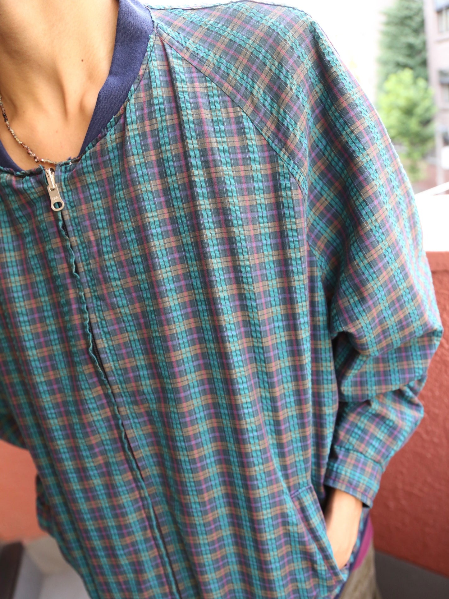1990S UNKNOWN REVERSIBLE BOMBER JACKET