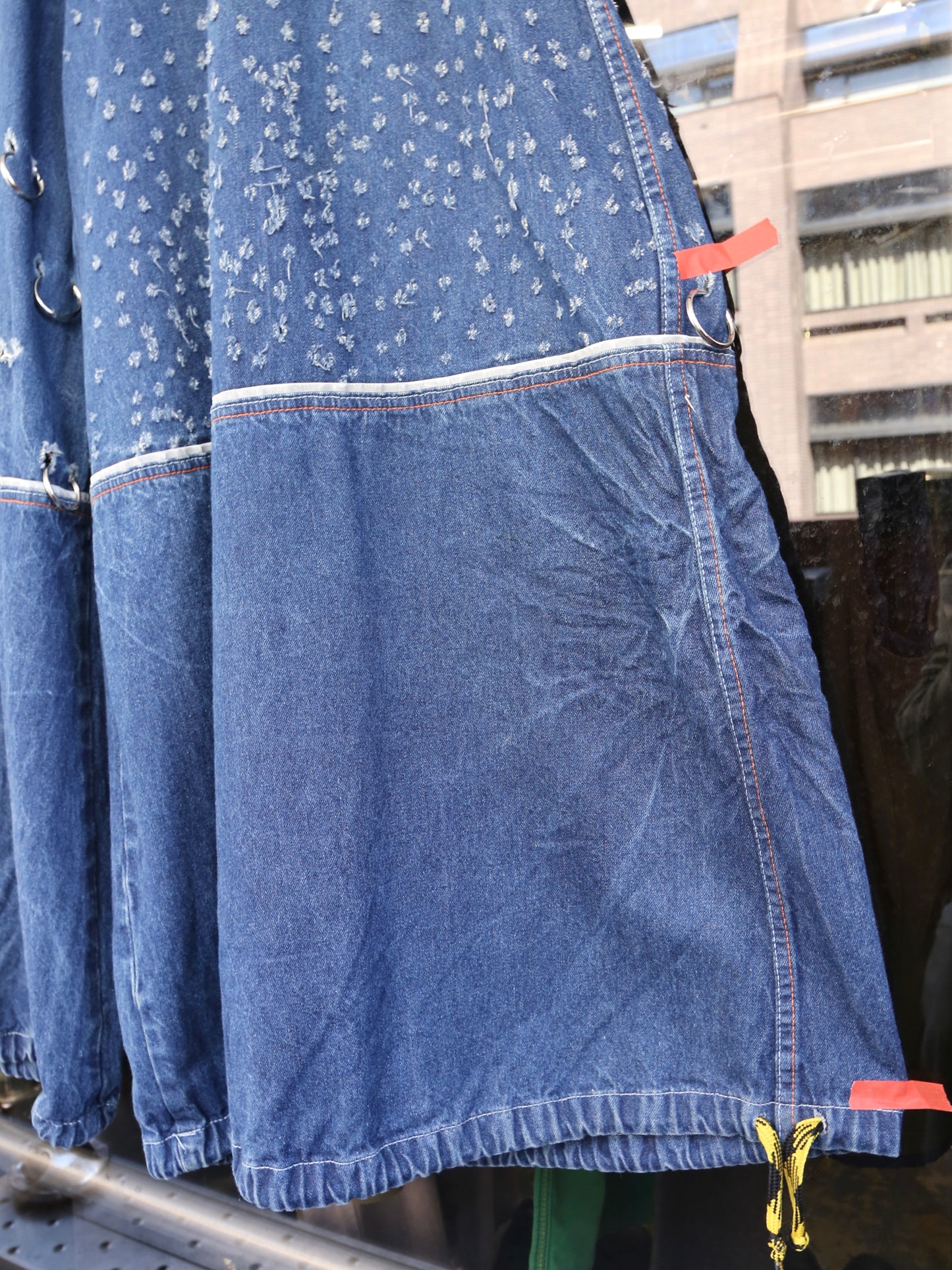-2000S KIKWEAR CUSTOM BAGGY DENIM PANTS