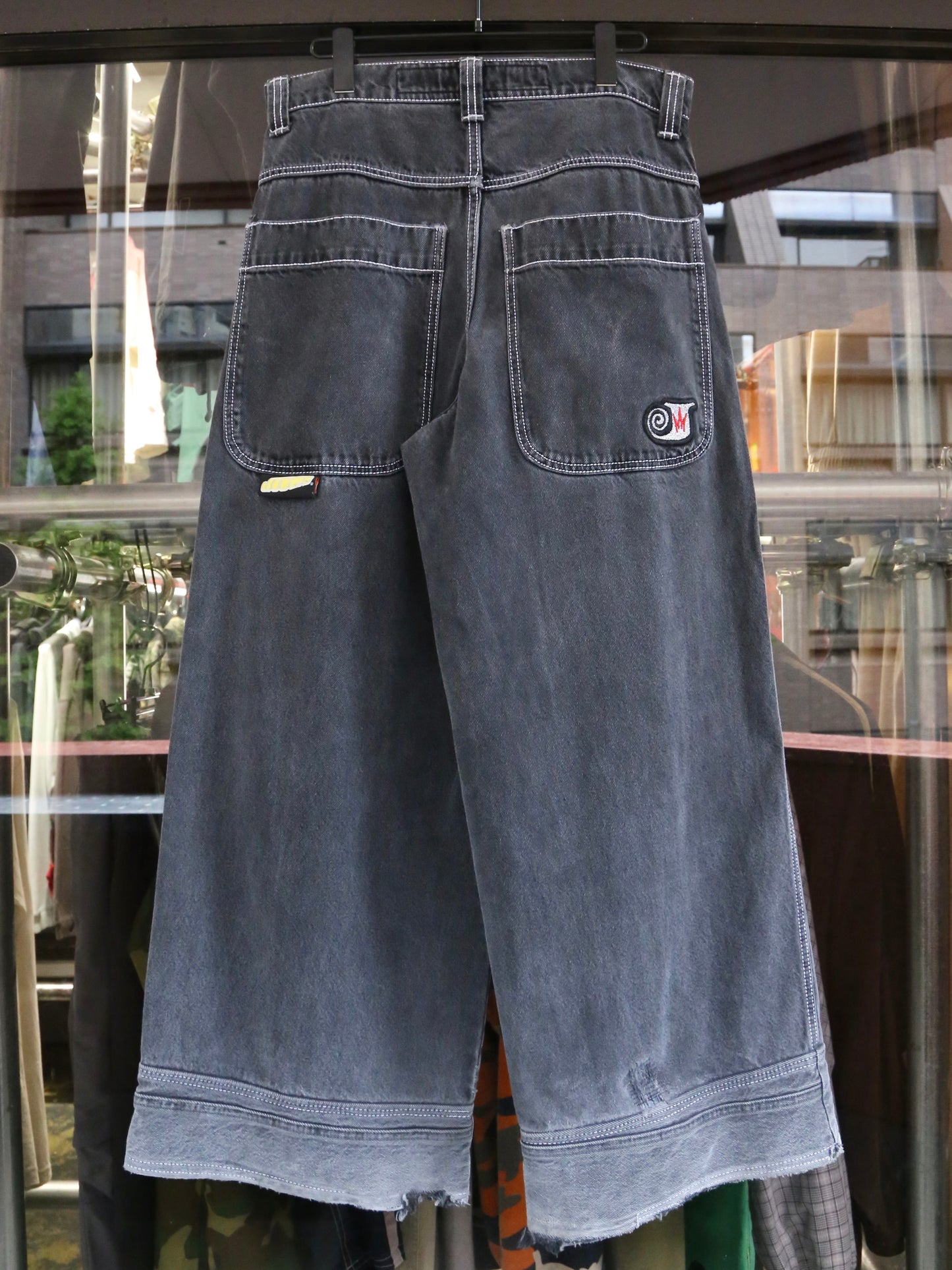 2000S JNCO "TWIN CANNON" BAGGY DENIM PANTS