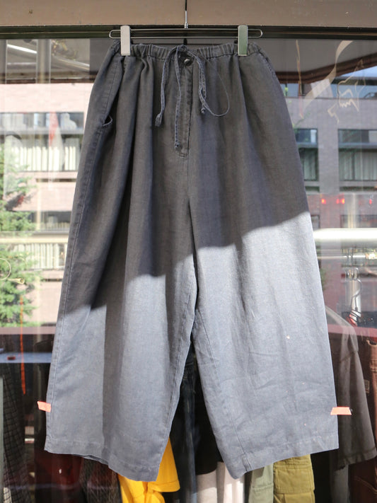 2000S LINEN EASY CROPPED PANTS