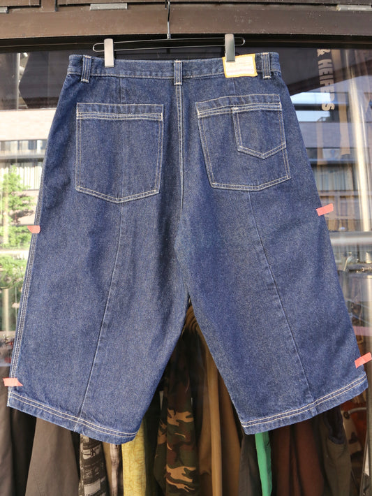 2000S NIKE JORDAN TWO3 BAGGY DENIM SHORTS