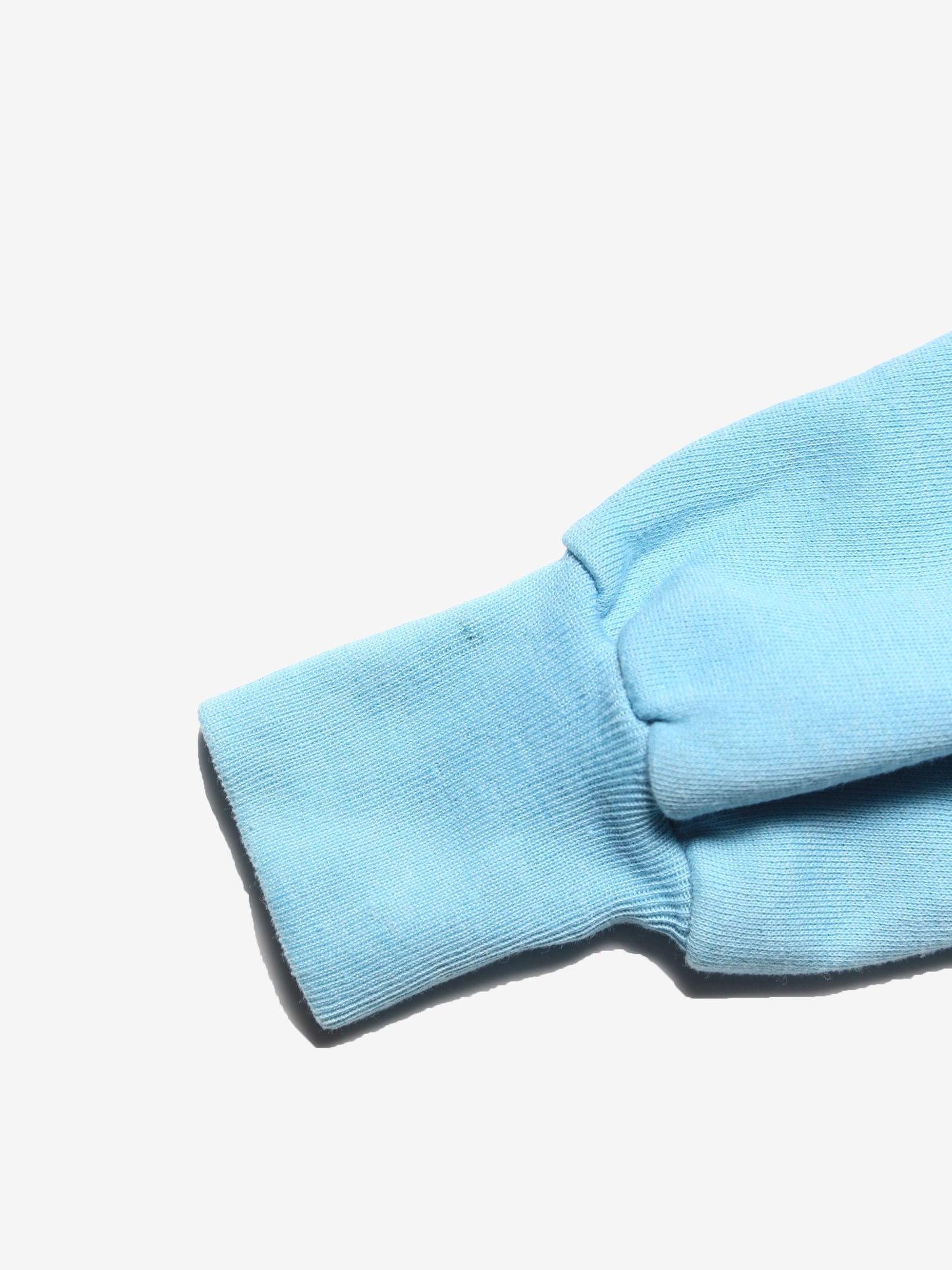 1990S- LIGHT BLUE ZIP-UP HOODIE