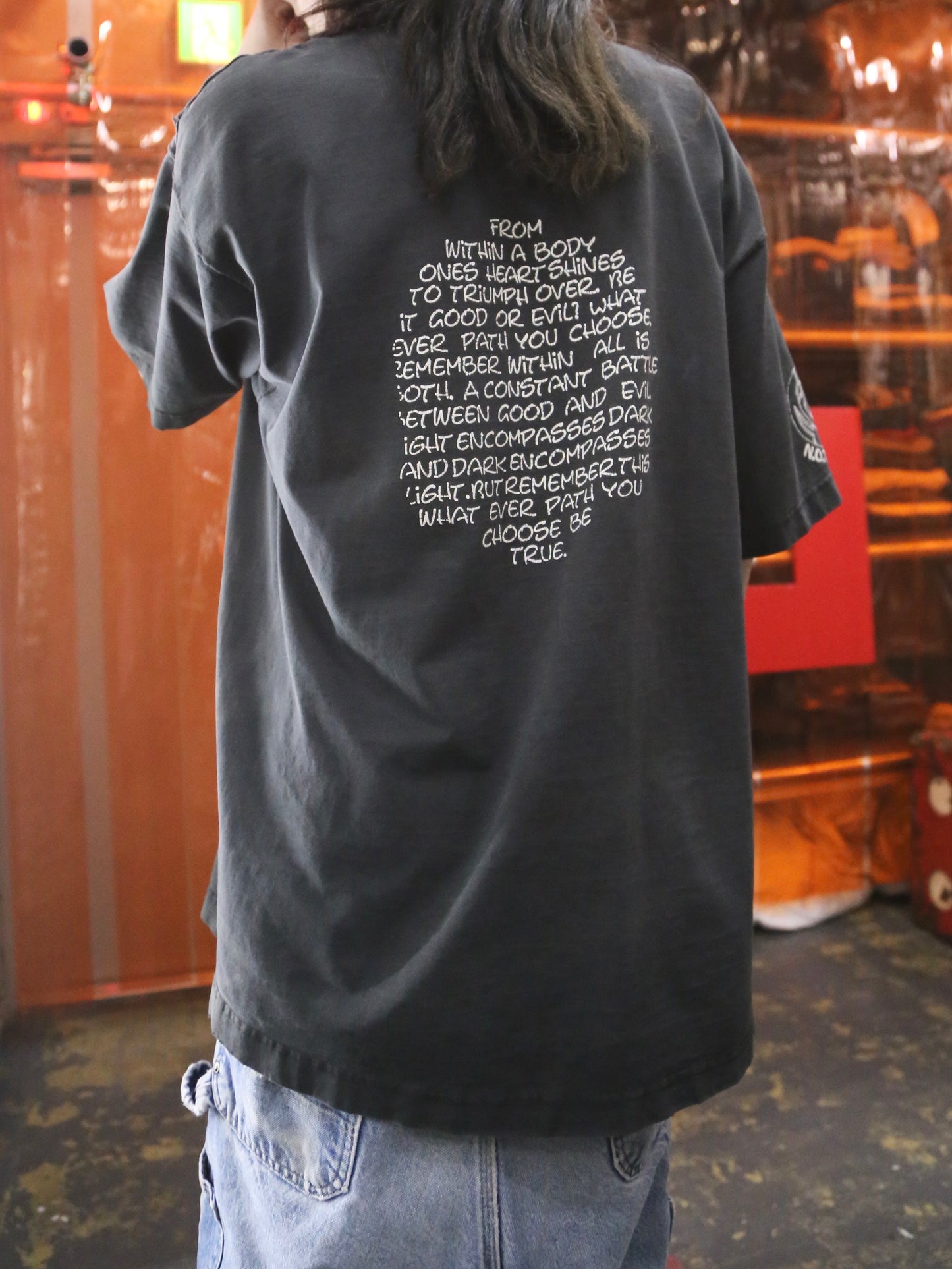 1990S UNKNOWN SUN-FADED S/S TEE