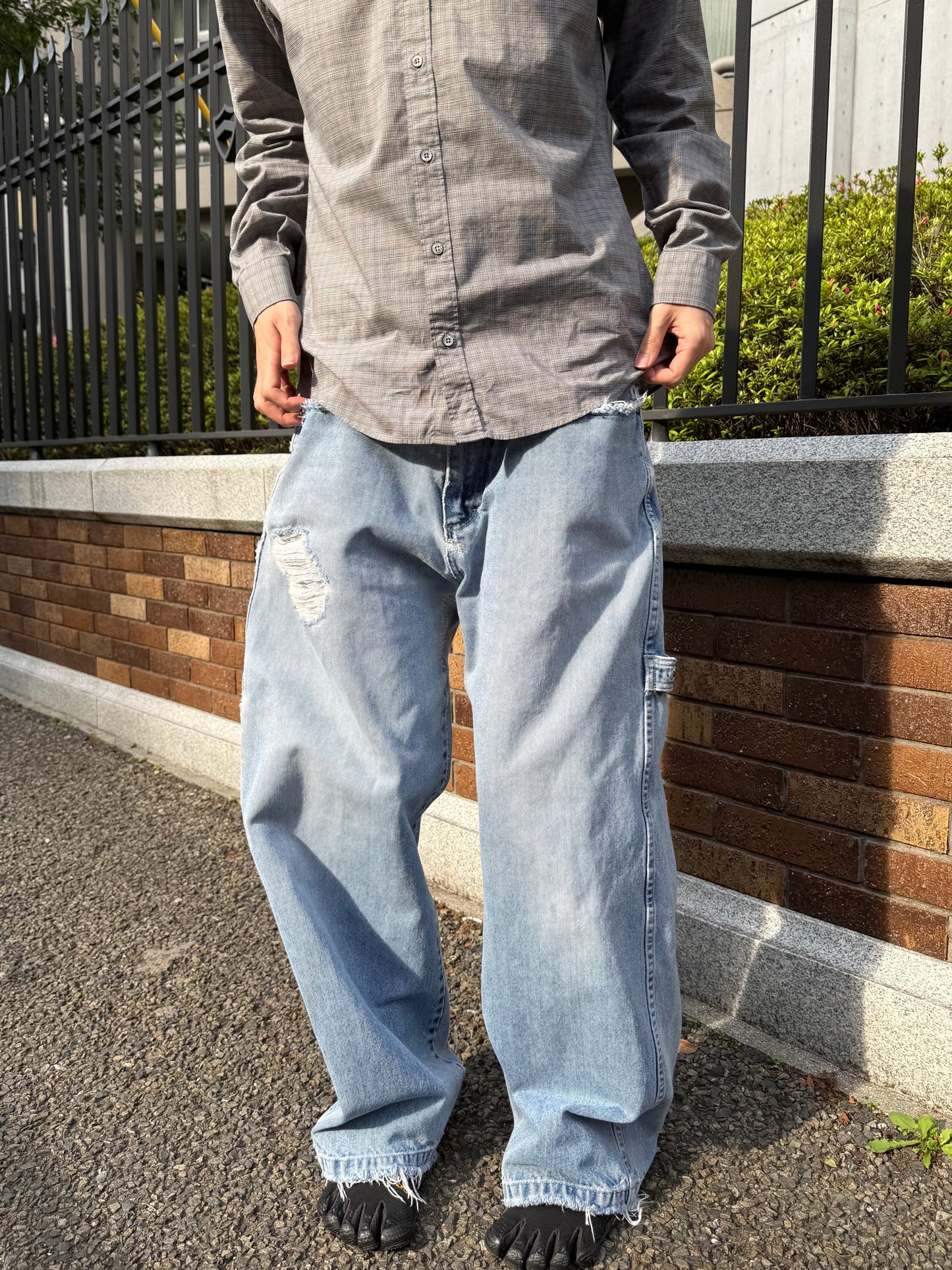 1990S KIKWEAR BAGGY DENIM PANTS