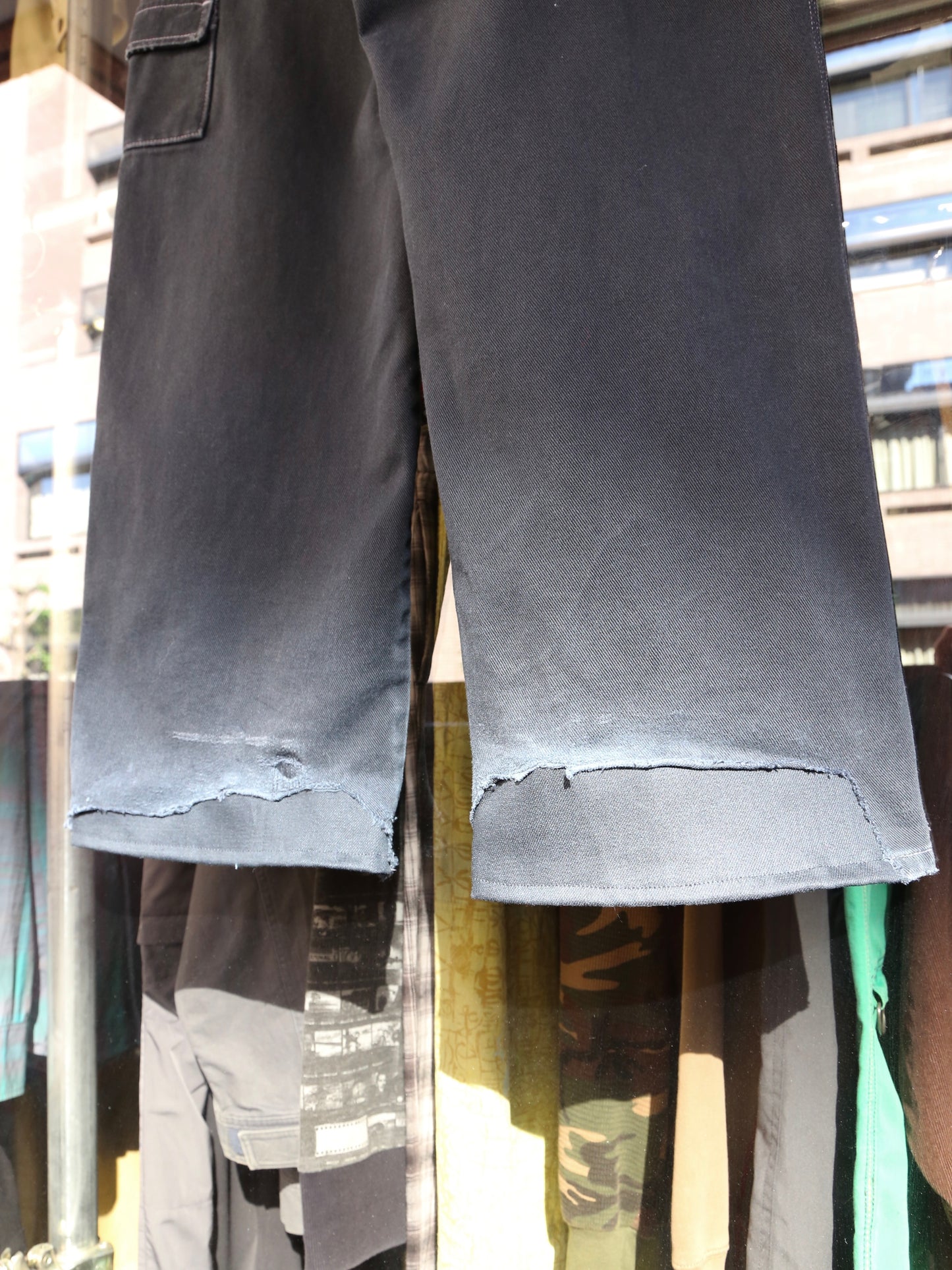 2000S LEVI'S SILVERTAB BAGGY DENIM PAINTER  PANTS