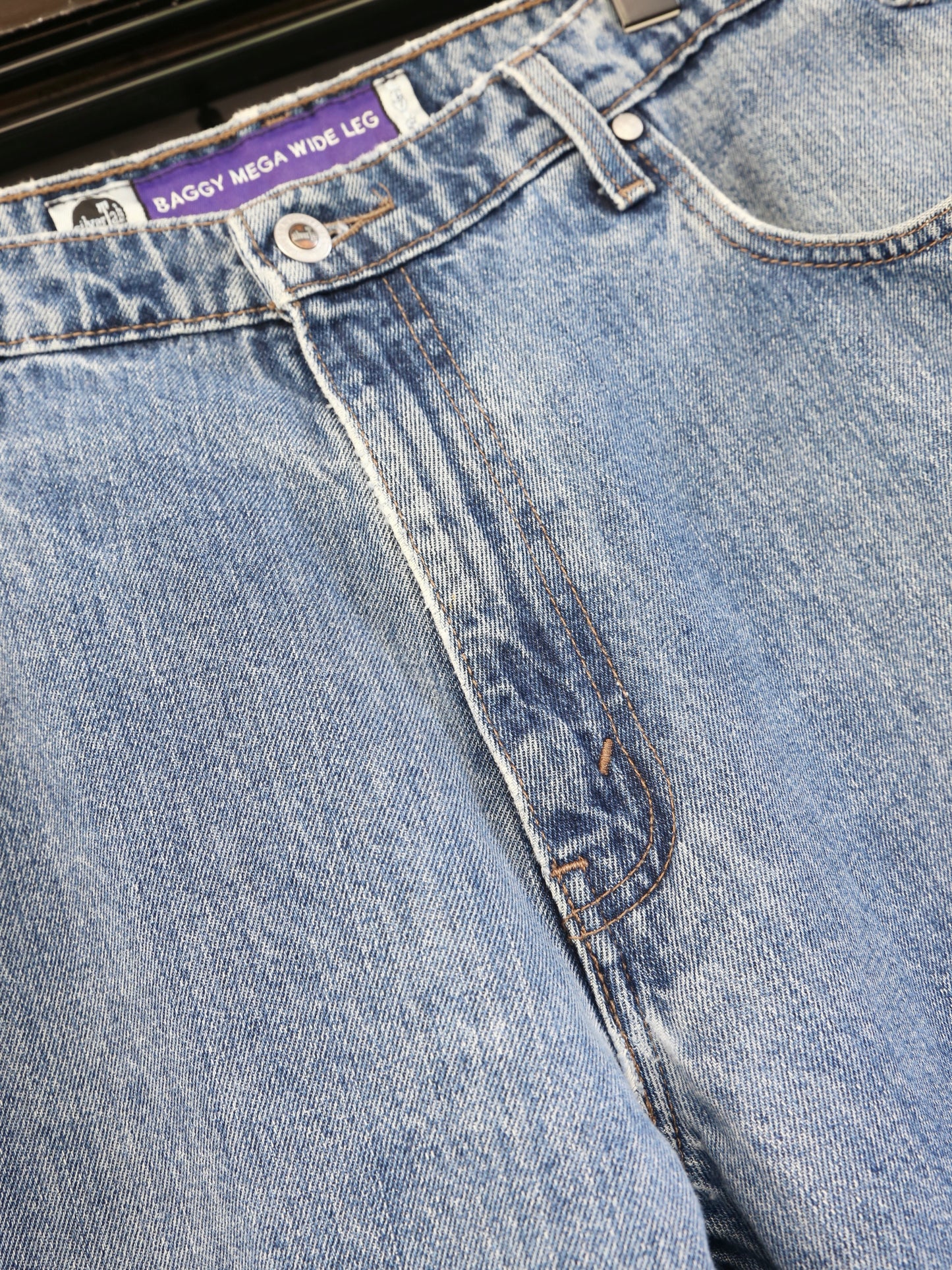1990S LEVI'S SILVERTAB "BAGGY MEGA WIDE LEG" DENIM PANTS