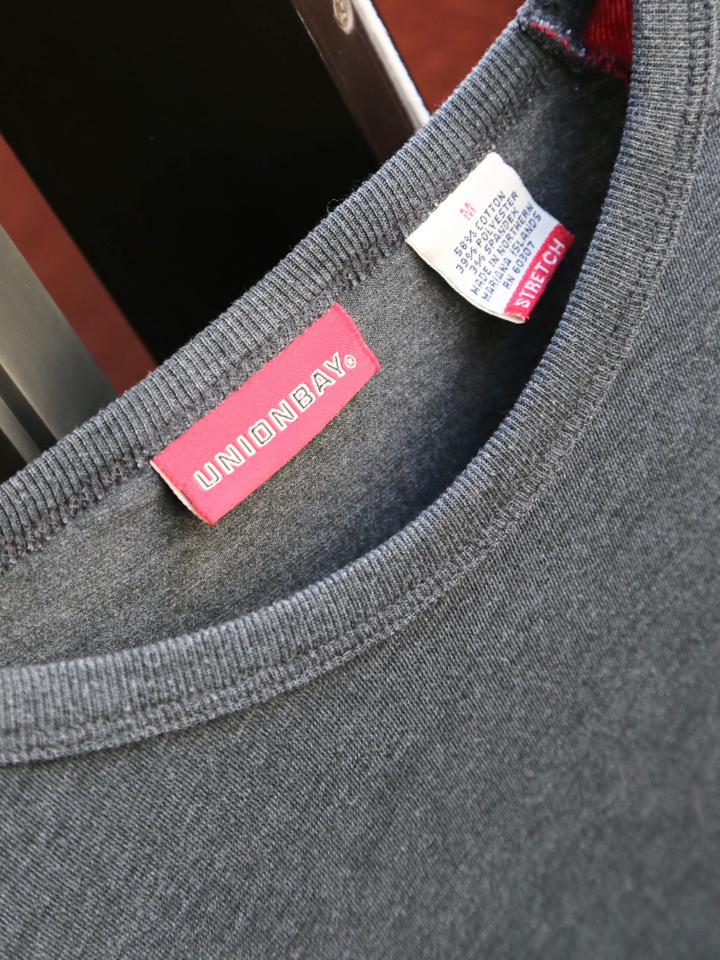 2000S UNIONBAY STRETCH L/S TOP