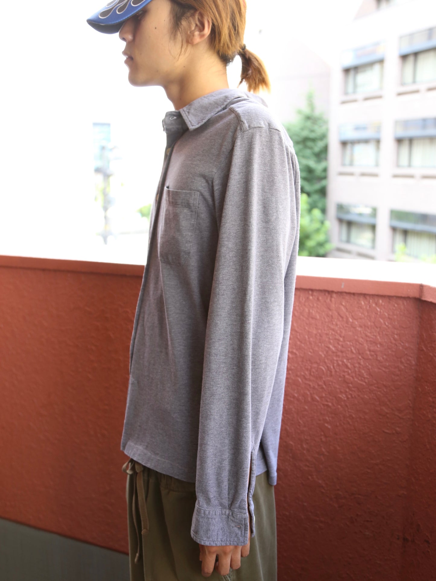 2000S POLO JEANS L/S COTTON JERSEY SHIRT