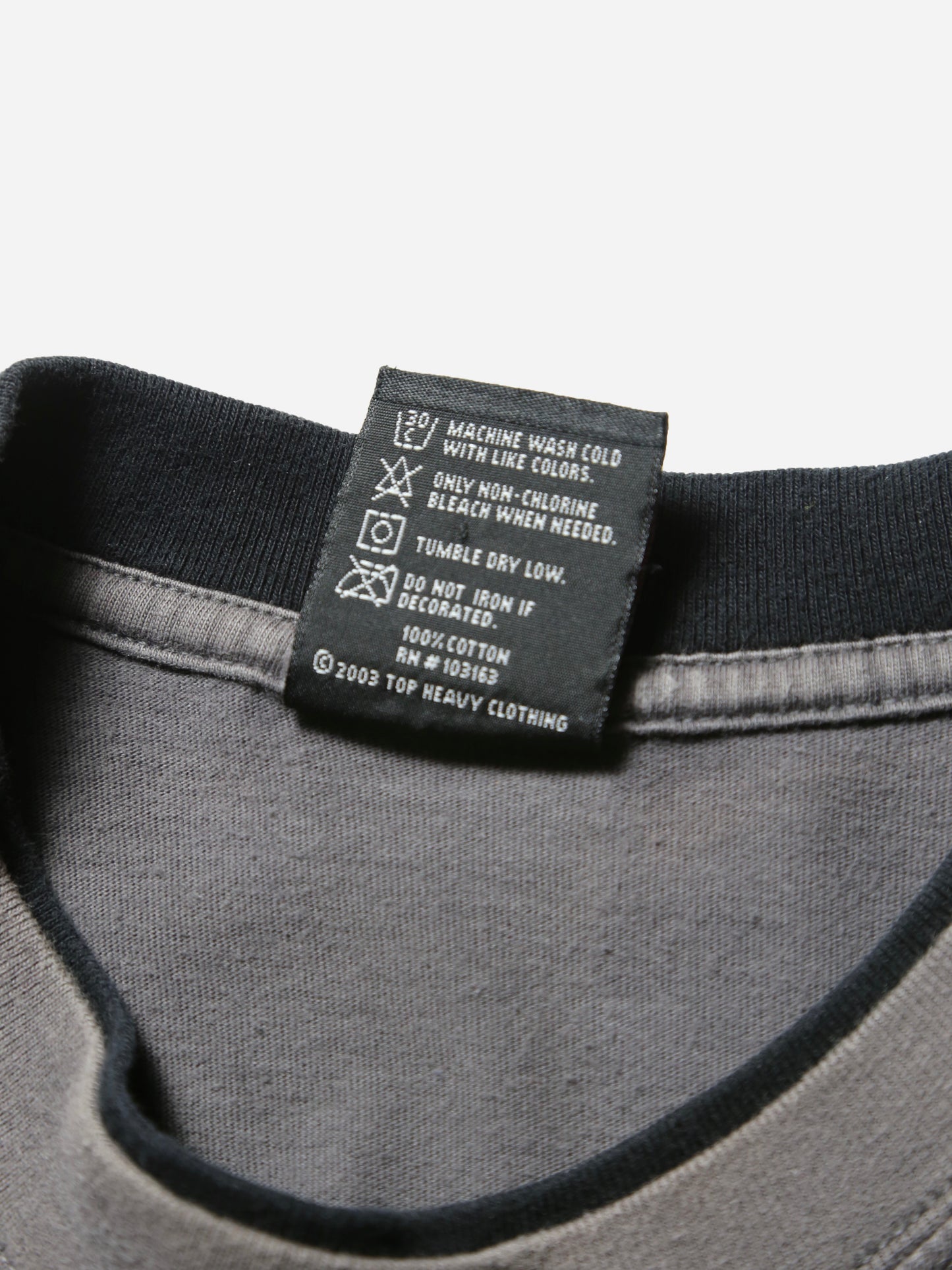 2000S TOP HEAVY 2IN1 L/S TEE