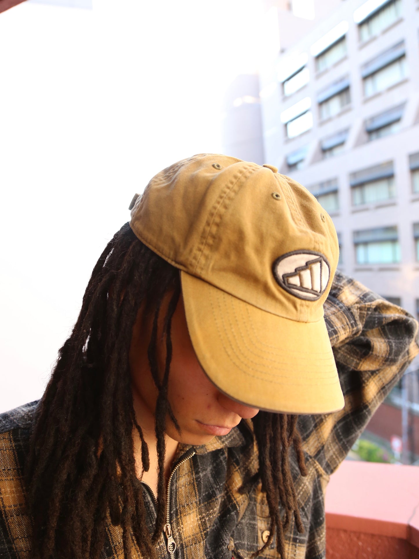 2000S ADIDAS GARMENT DYED 6 - PANEL CAP