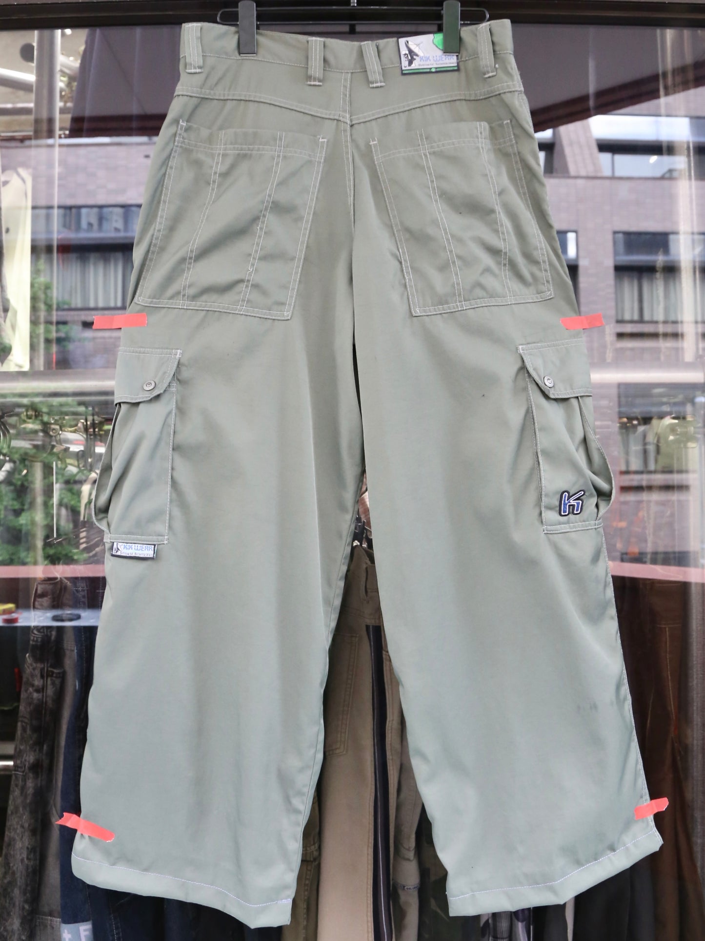 2000S KIKWEAR TECHNICAL CARGO PANTS