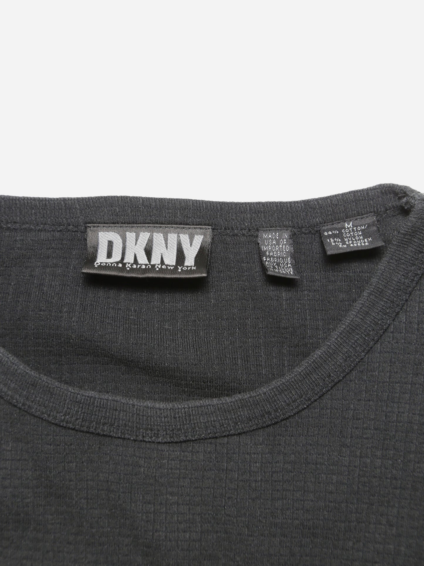 1990S DKNY COTTON L/S TOP
