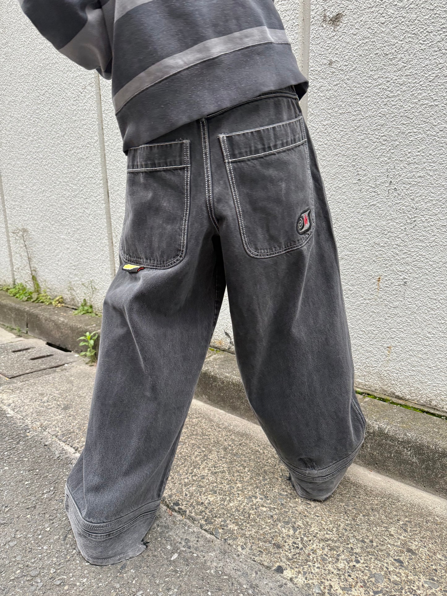 2000S JNCO "TWIN CANNON" BAGGY DENIM PANTS