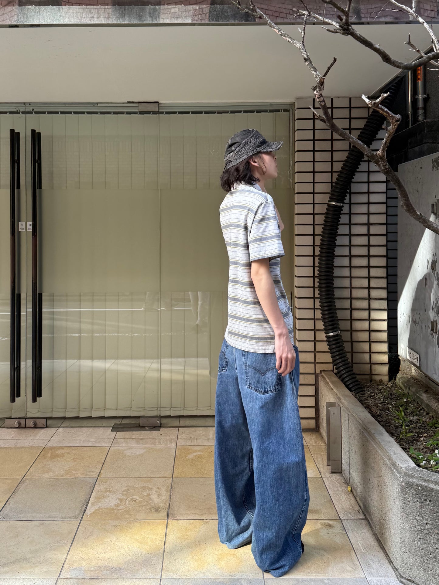 1990S LEVI'S SILVERTAB "BAGGY MEGA WIDE LEG" DENIM PANTS