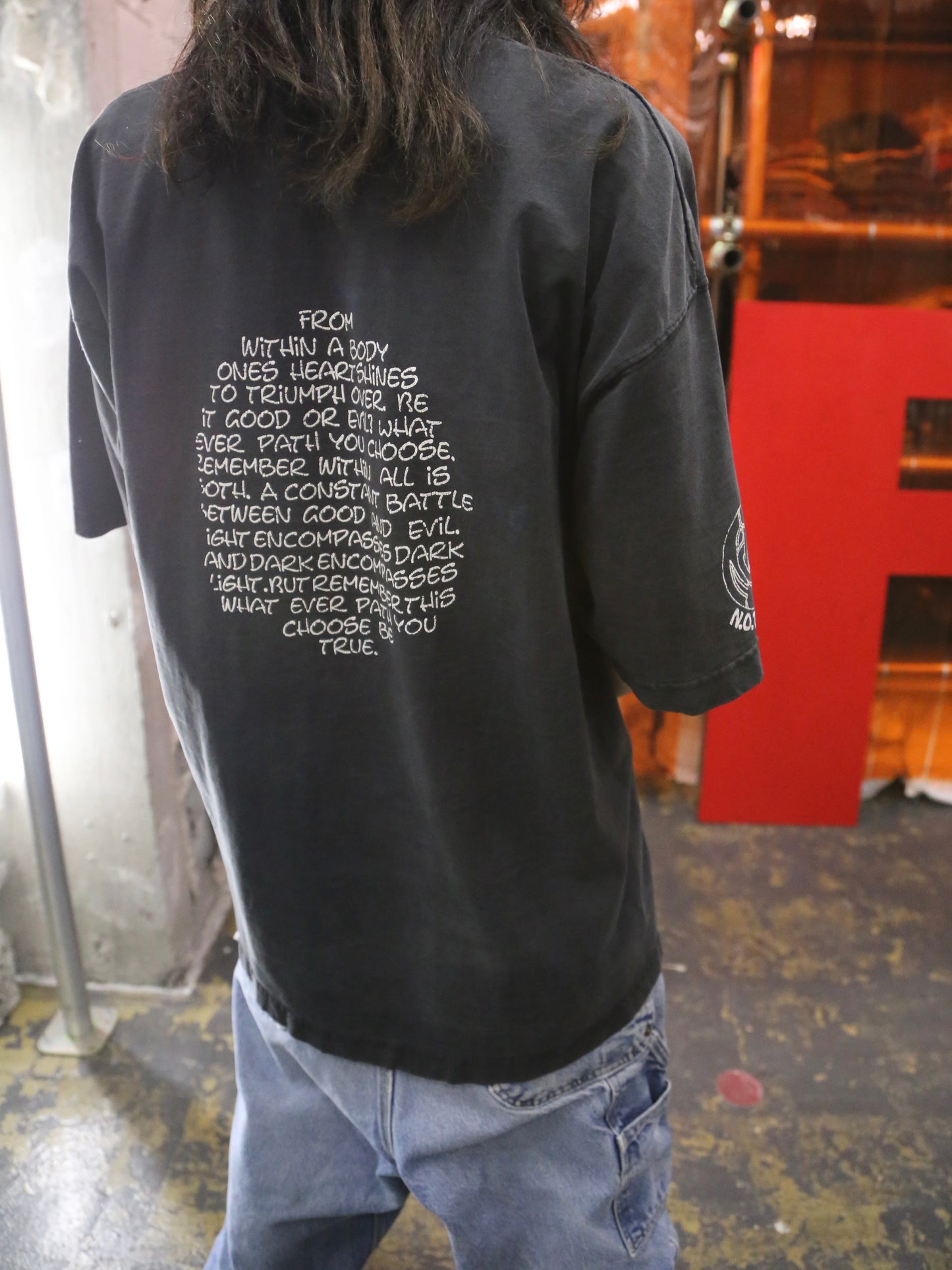 1990S UNKNOWN SUN-FADED S/S TEE