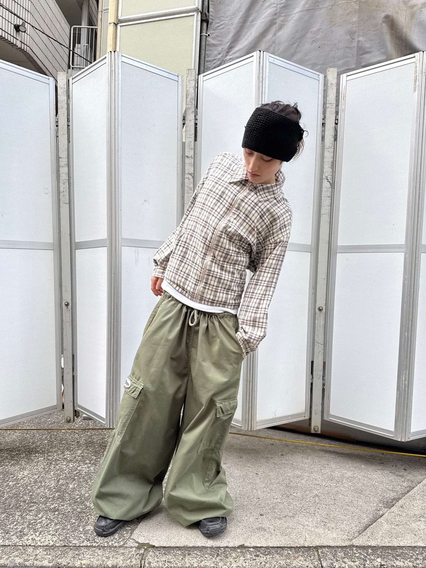 1990S CAFFEINE COTTON EASY CARGO PANTS