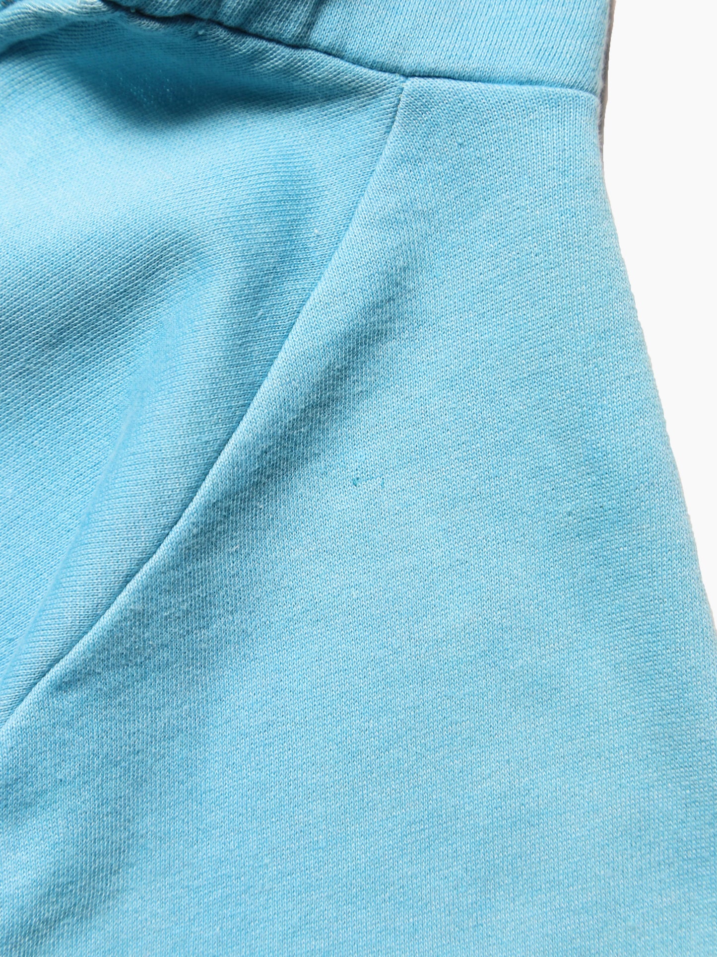 1990S- LIGHT BLUE ZIP-UP HOODIE