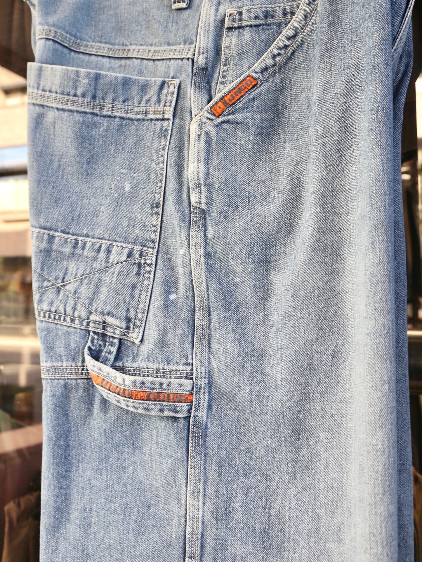 1990S JNCO CARPENTER DENIM SHORTS