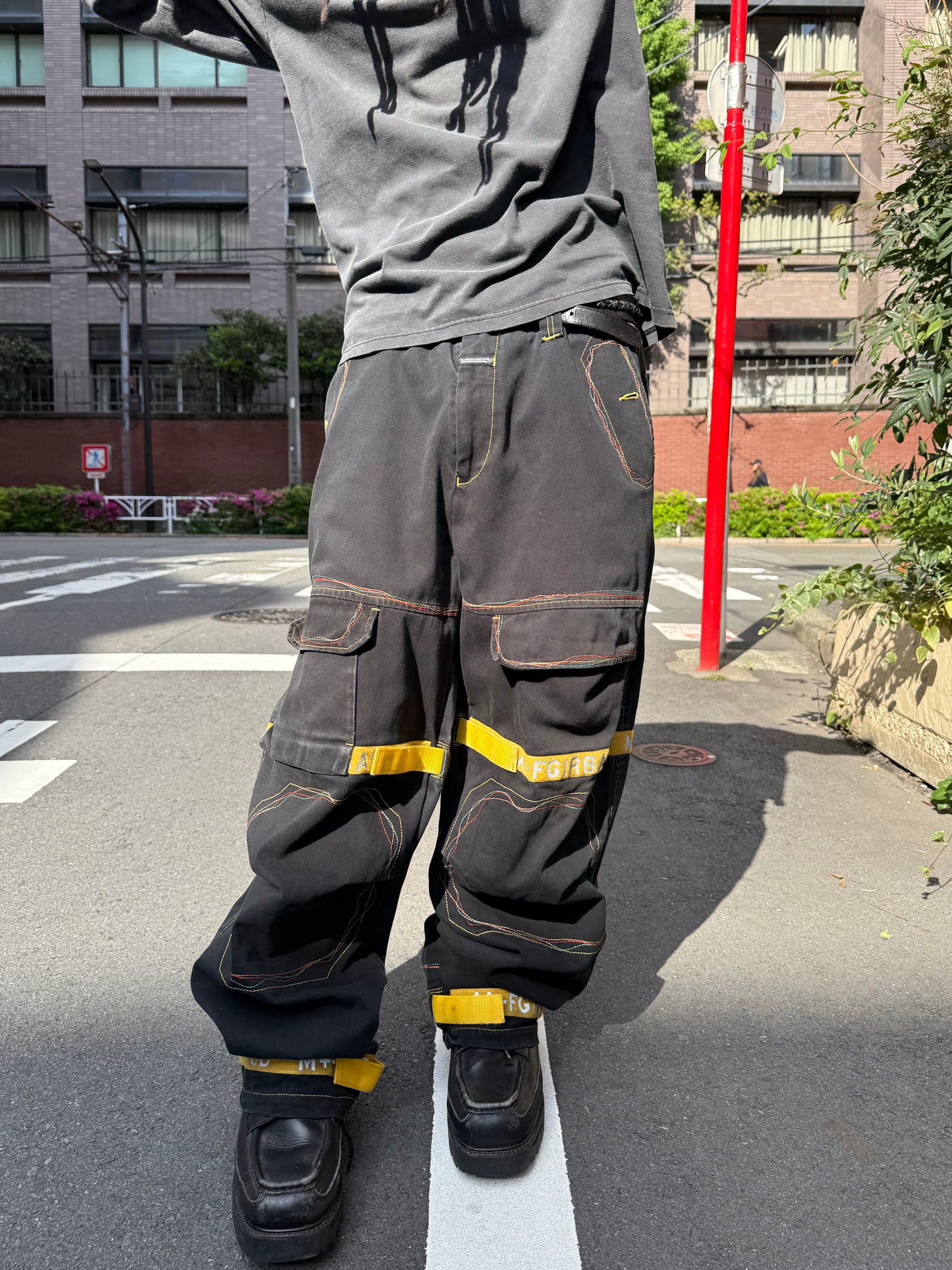2000S MARITHE + FRANCOIS GIRBAUD SHUTTLE PANTS