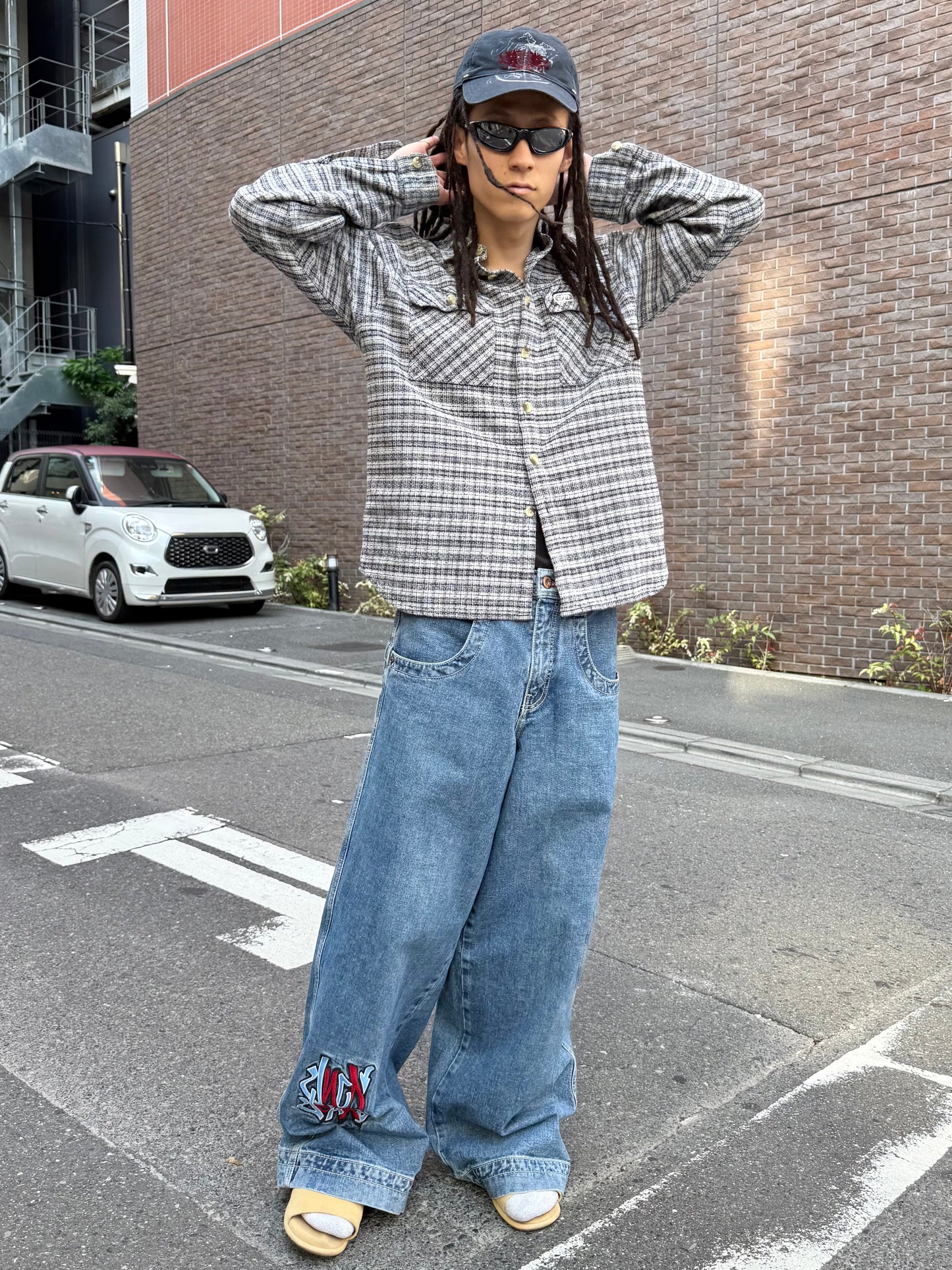 2000S JNCO "ROLLIN" BAGGY DENIM PANTS
