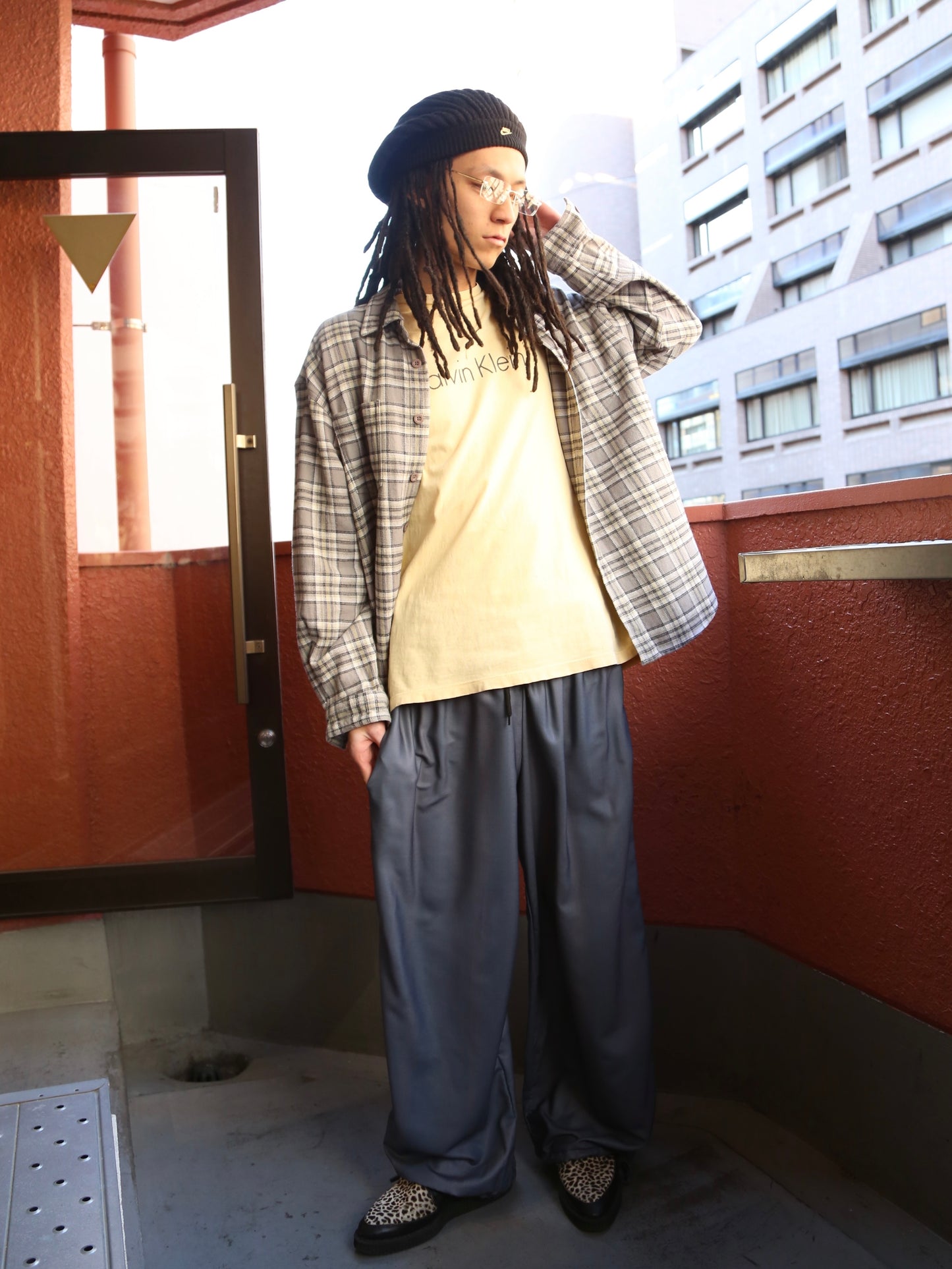 UNKNOWN EASY WIDE PANTS