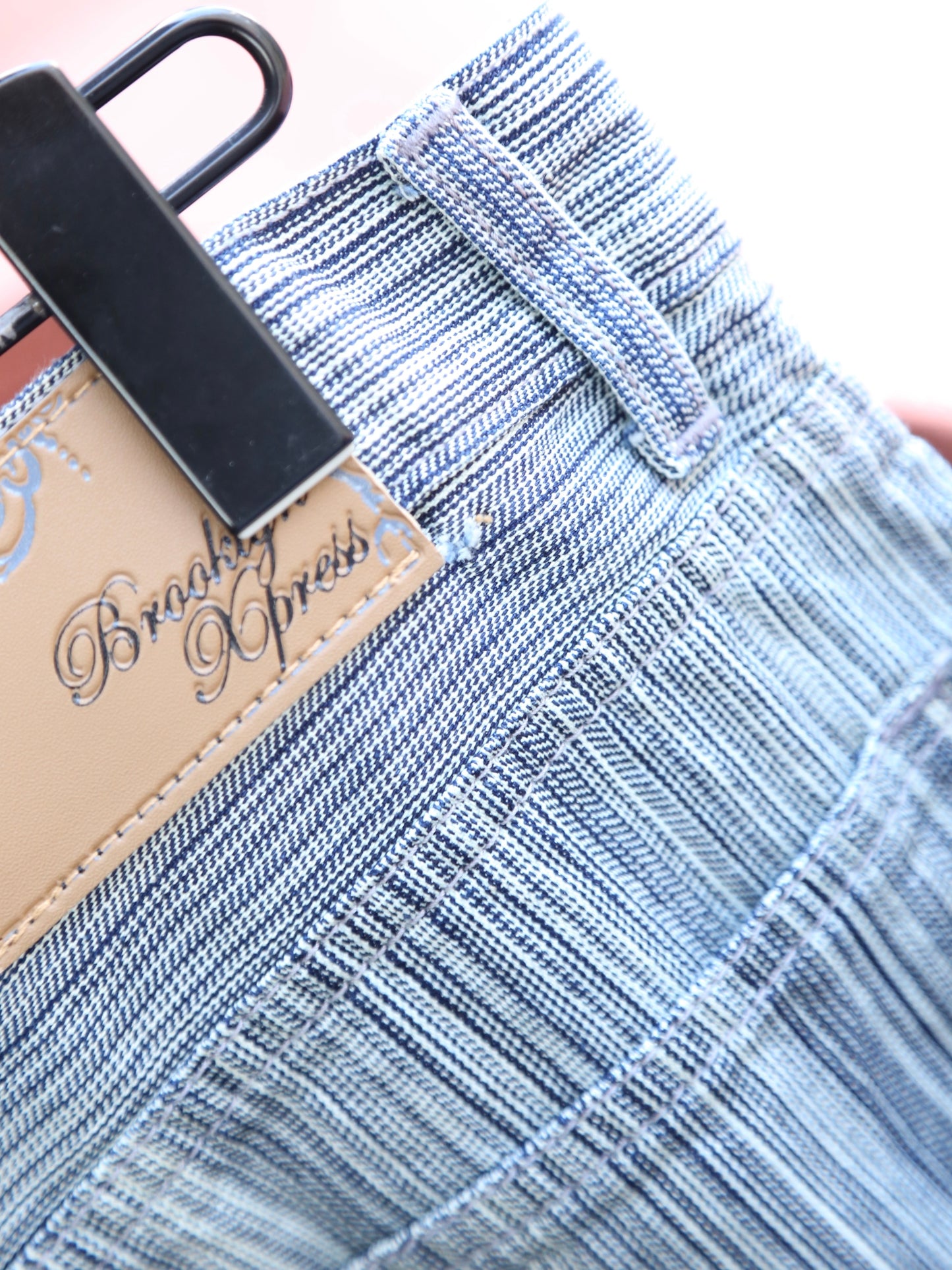 2000S BROOKLYN XPRESS STRIPED BAGGY SHORTS