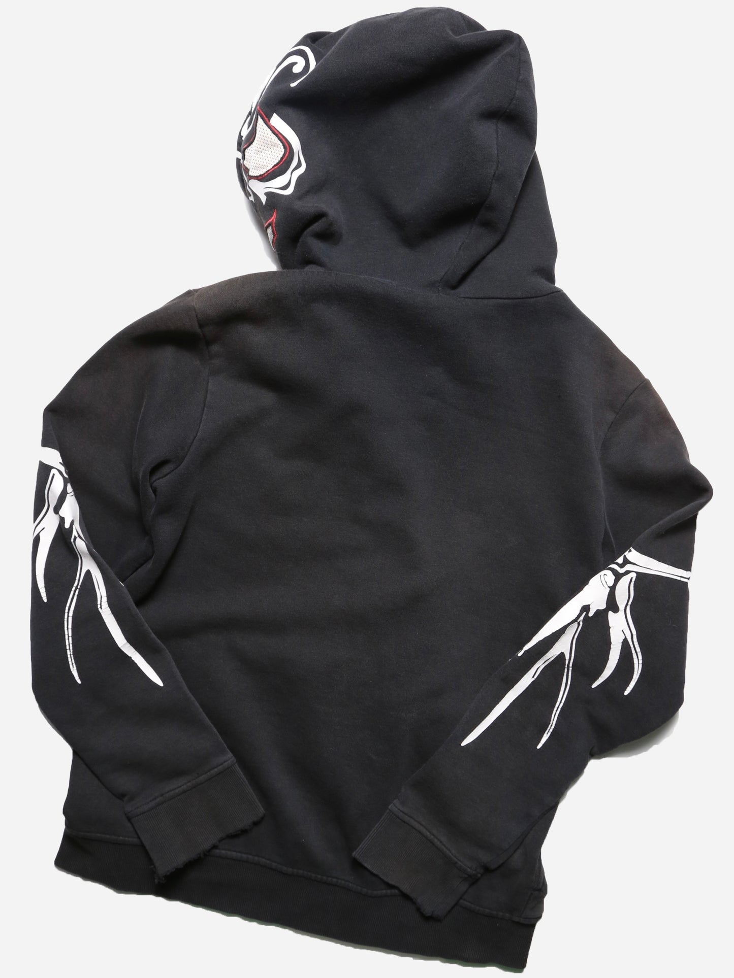 TONY HAWK SKULL MASK SKELETON ZIP-UP HOODIE