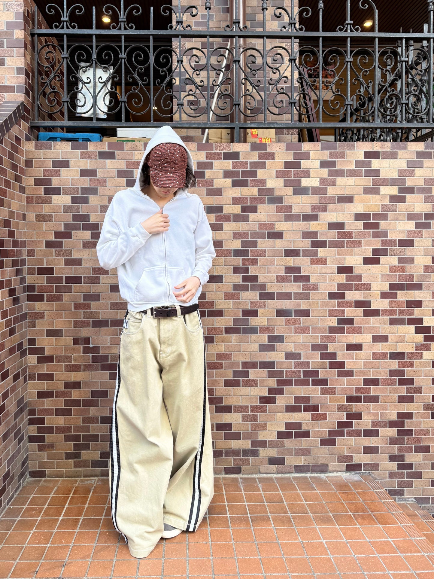 1990S KIKWEAR SIDE LINE BAGGY PANTS