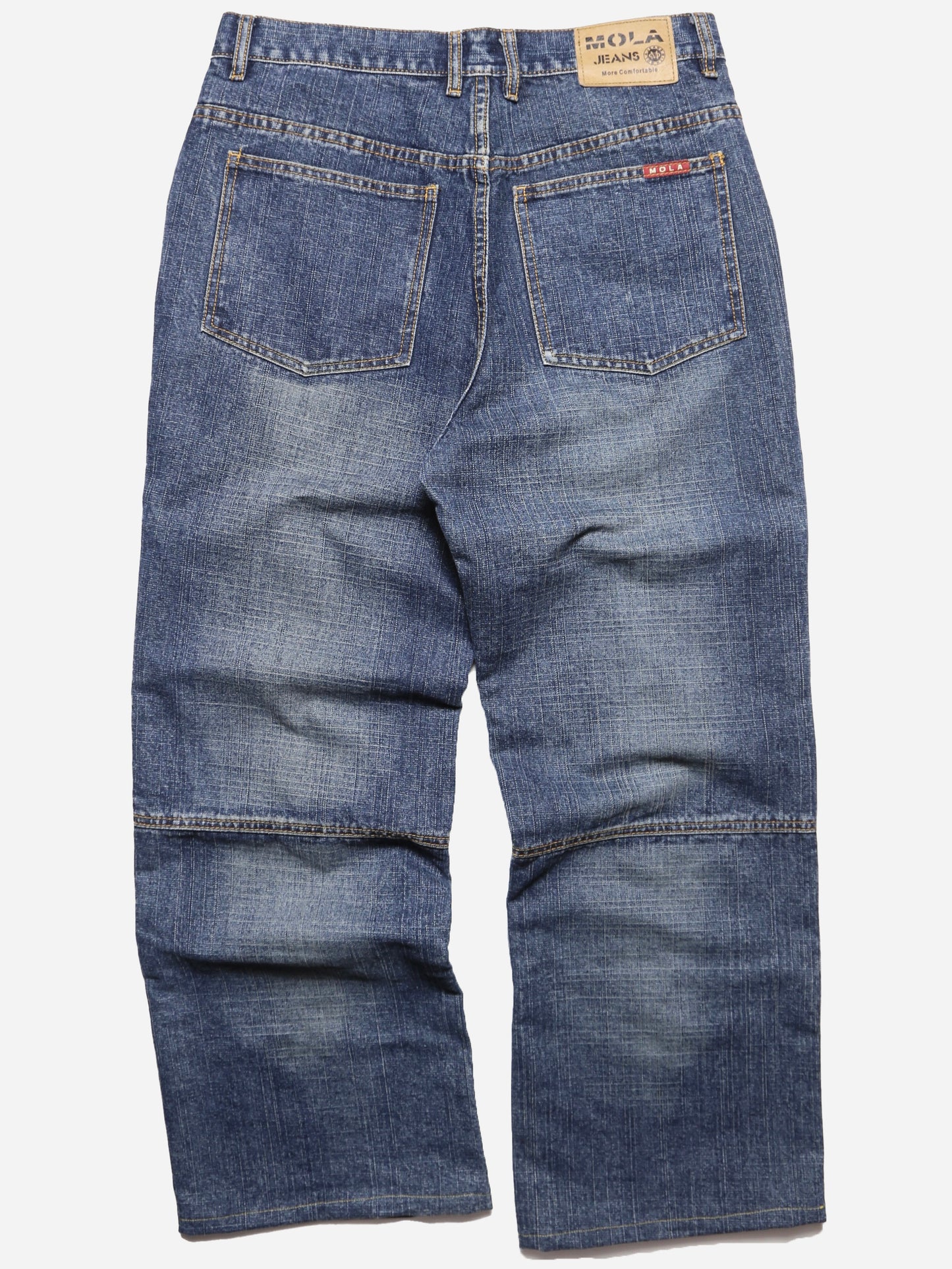2000S MOLA JEANS STITCHED DENIM PANTS