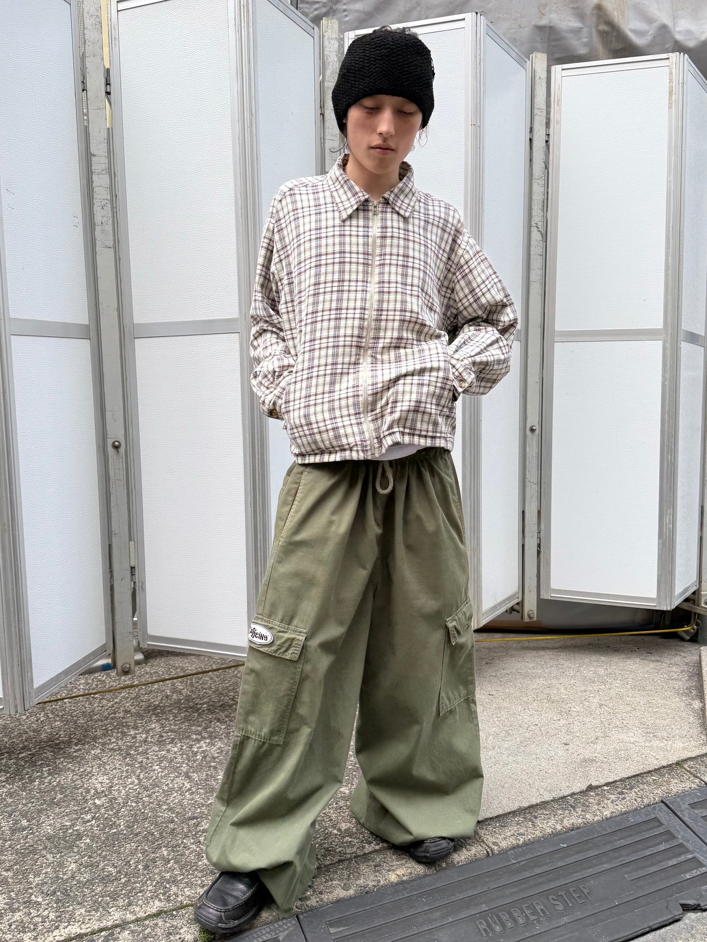 1990S CAFFEINE COTTON EASY CARGO PANTS
