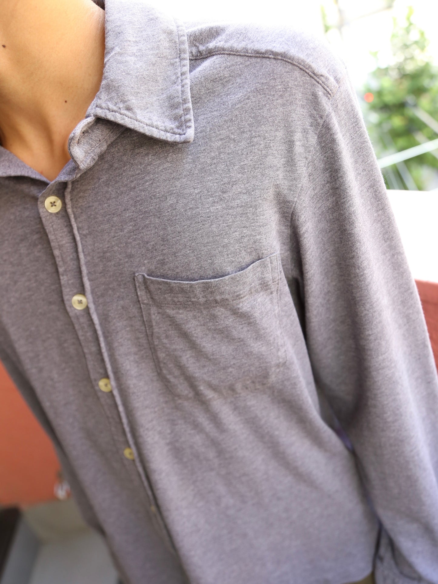 2000S POLO JEANS L/S COTTON JERSEY SHIRT