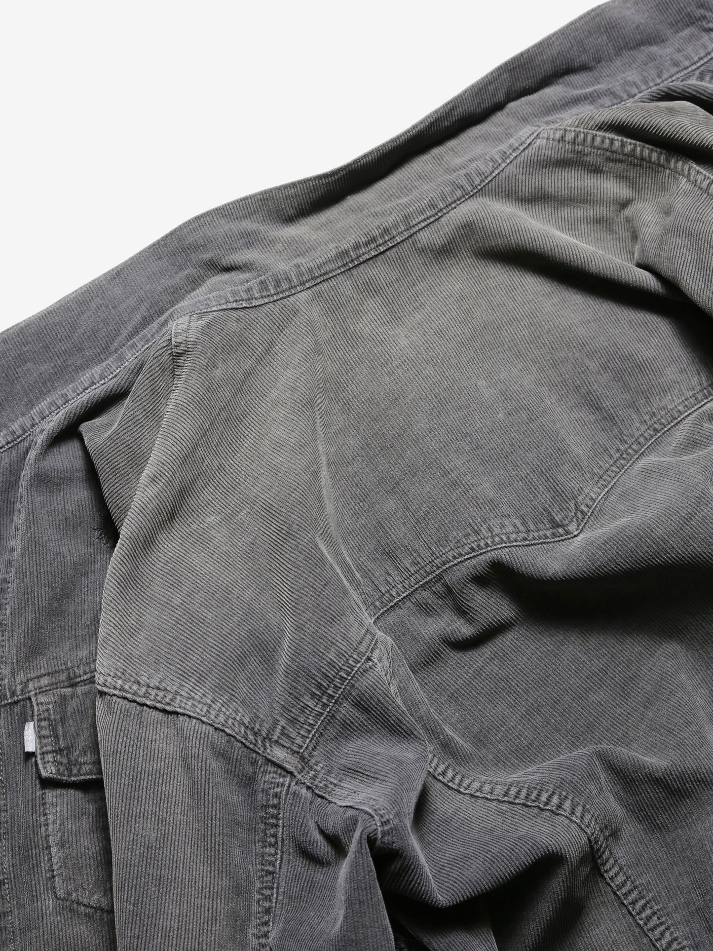 -2000S LEVI'S SILVER TAB CORDUROY TRUCKER JACKET - PATCH CUSTOM