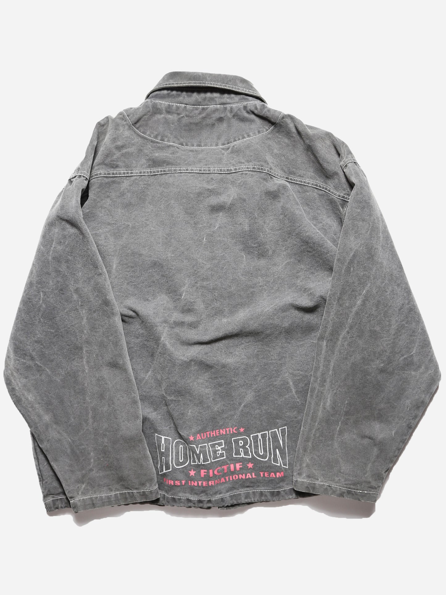 1990S EURO FADED ZIP-UP JACKET
