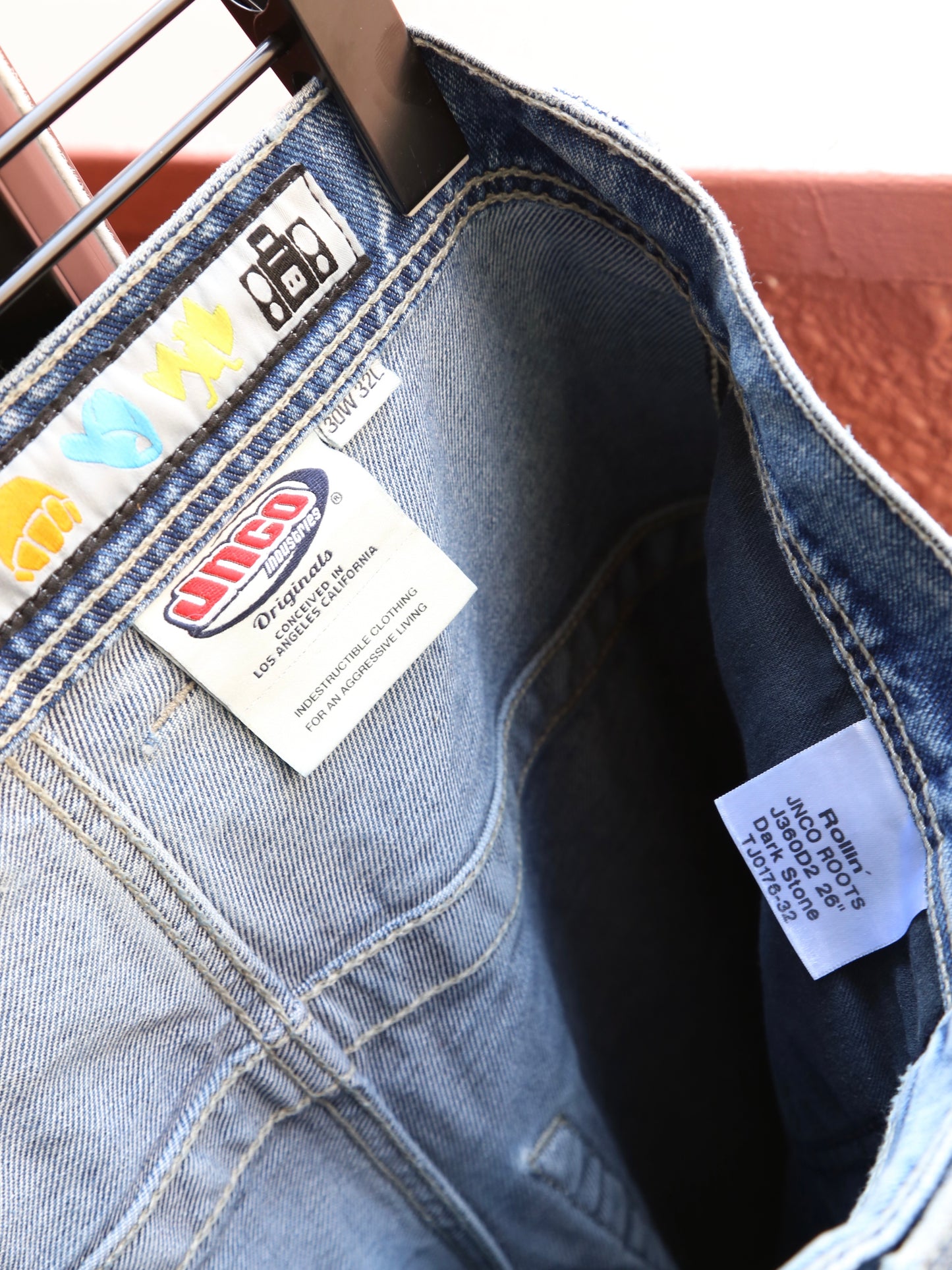 2000S JNCO "ROLLIN" BAGGY DENIM PANTS