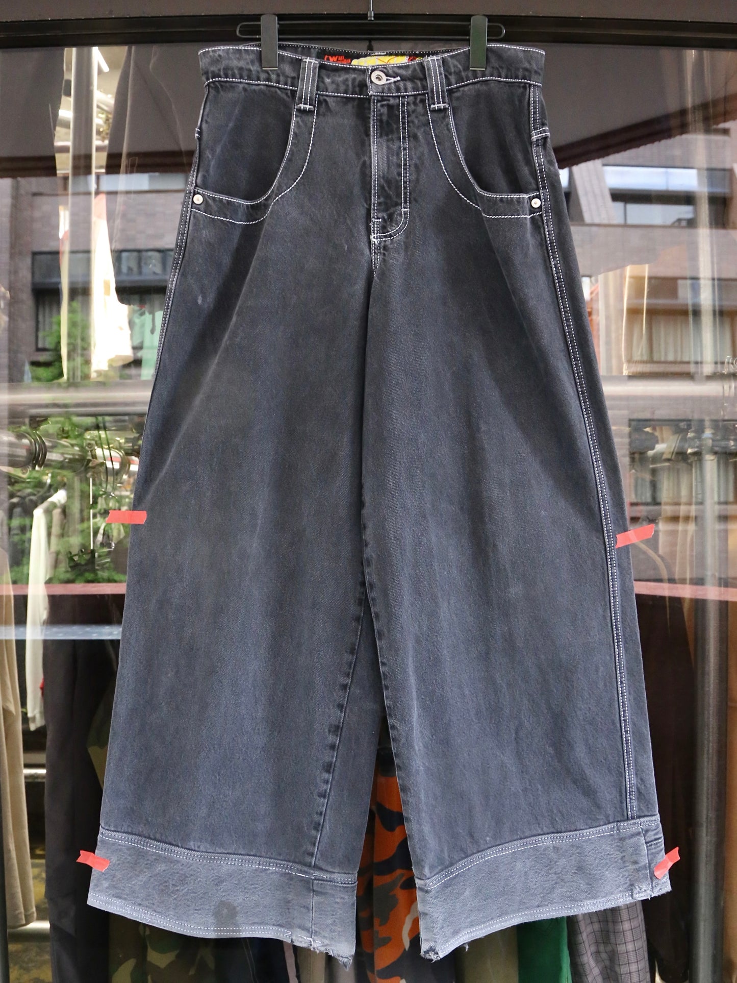 2000S JNCO "TWIN CANNON" BAGGY DENIM PANTS