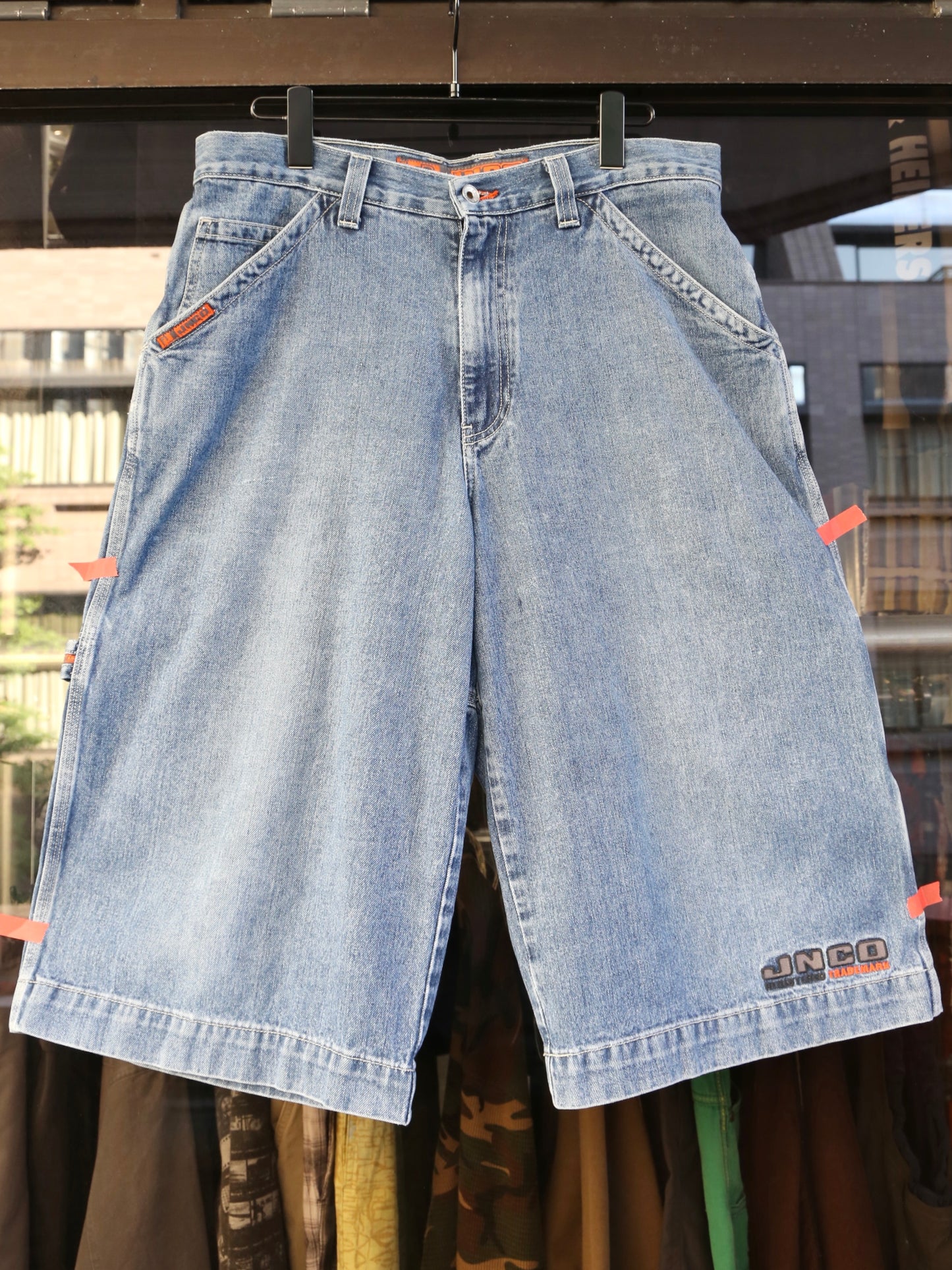 1990S JNCO CARPENTER DENIM SHORTS